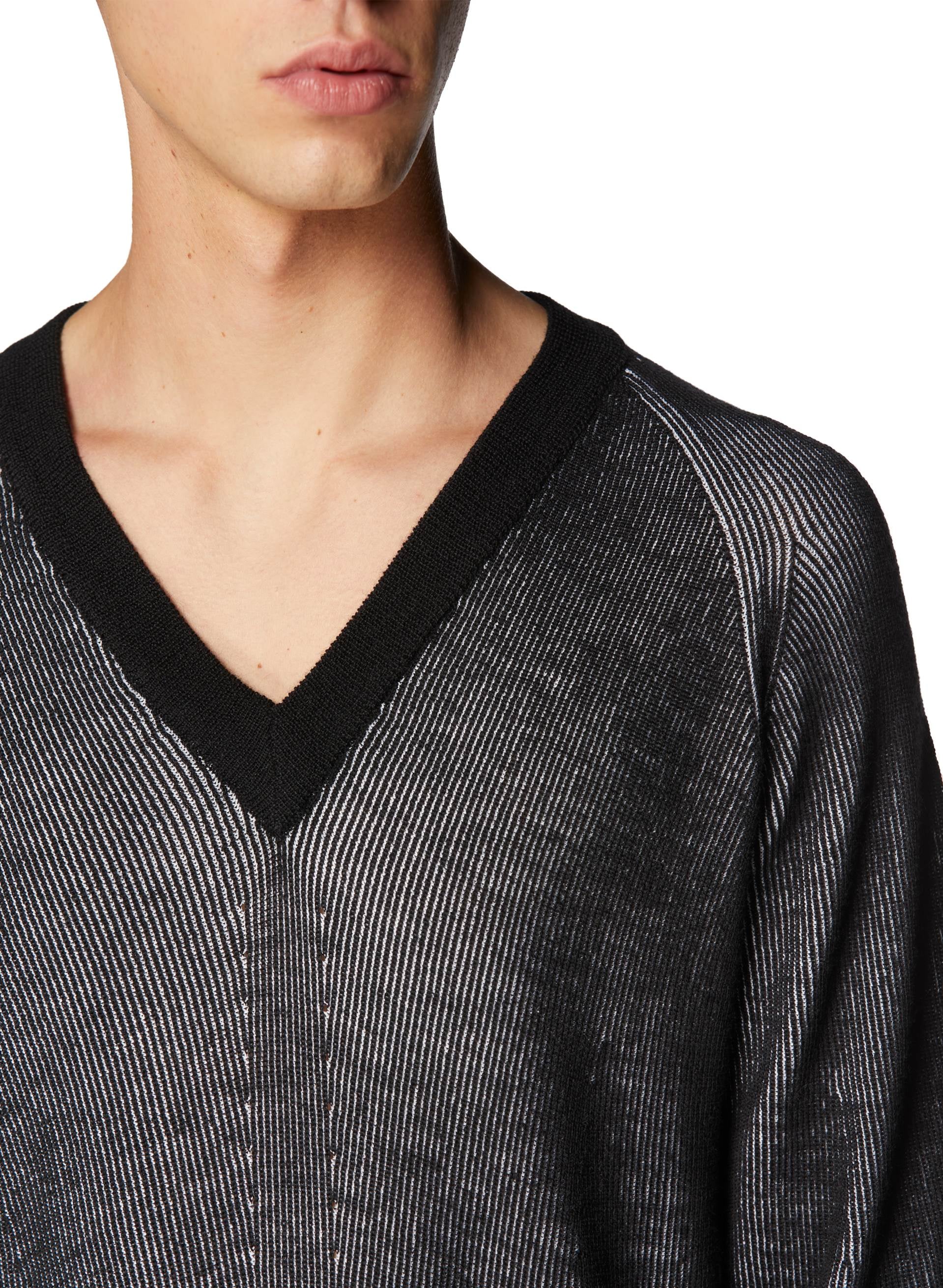 KNIT LINES MAXI JUMPER