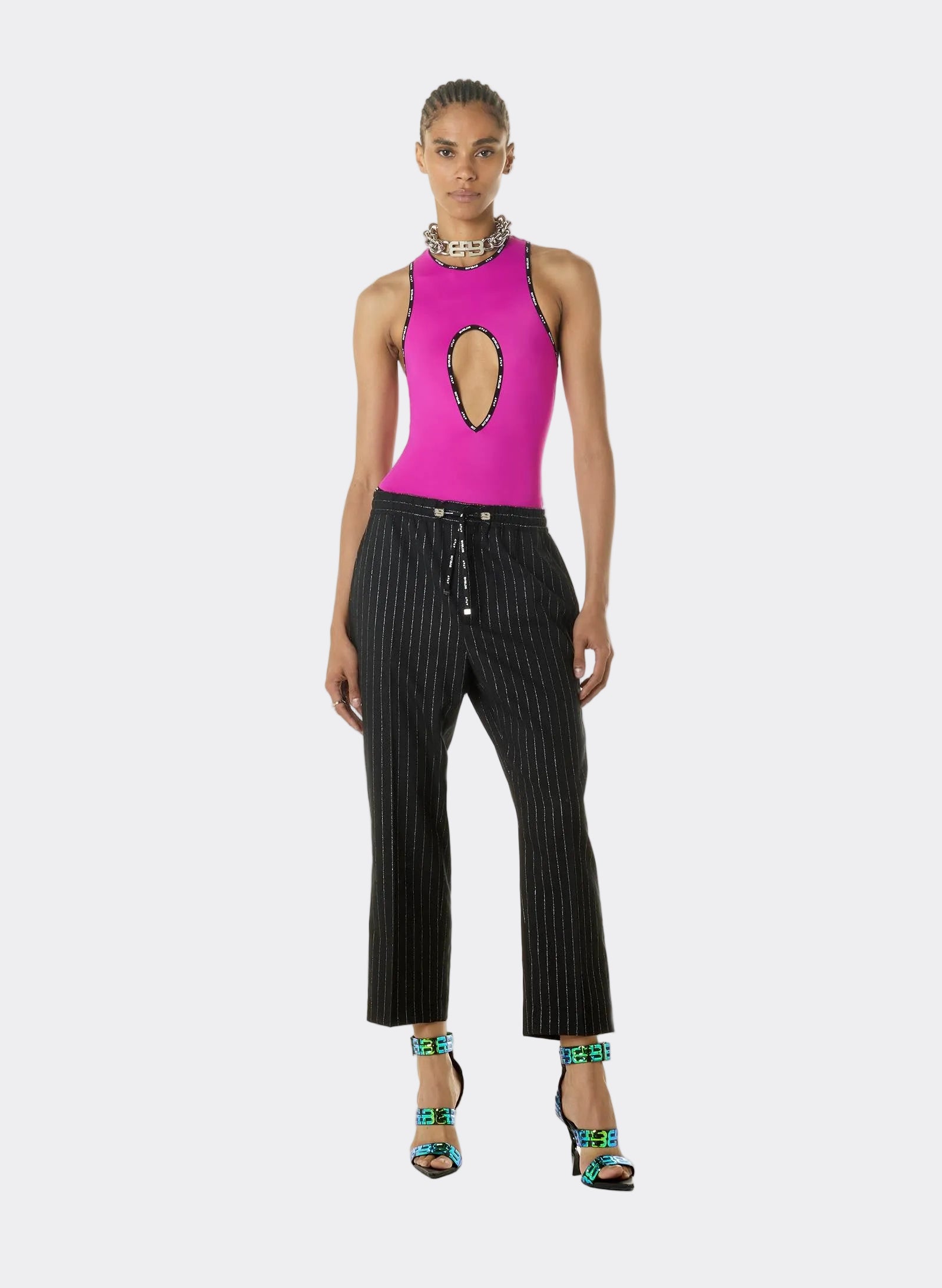 TROUSERS "PIN-STRIPED"