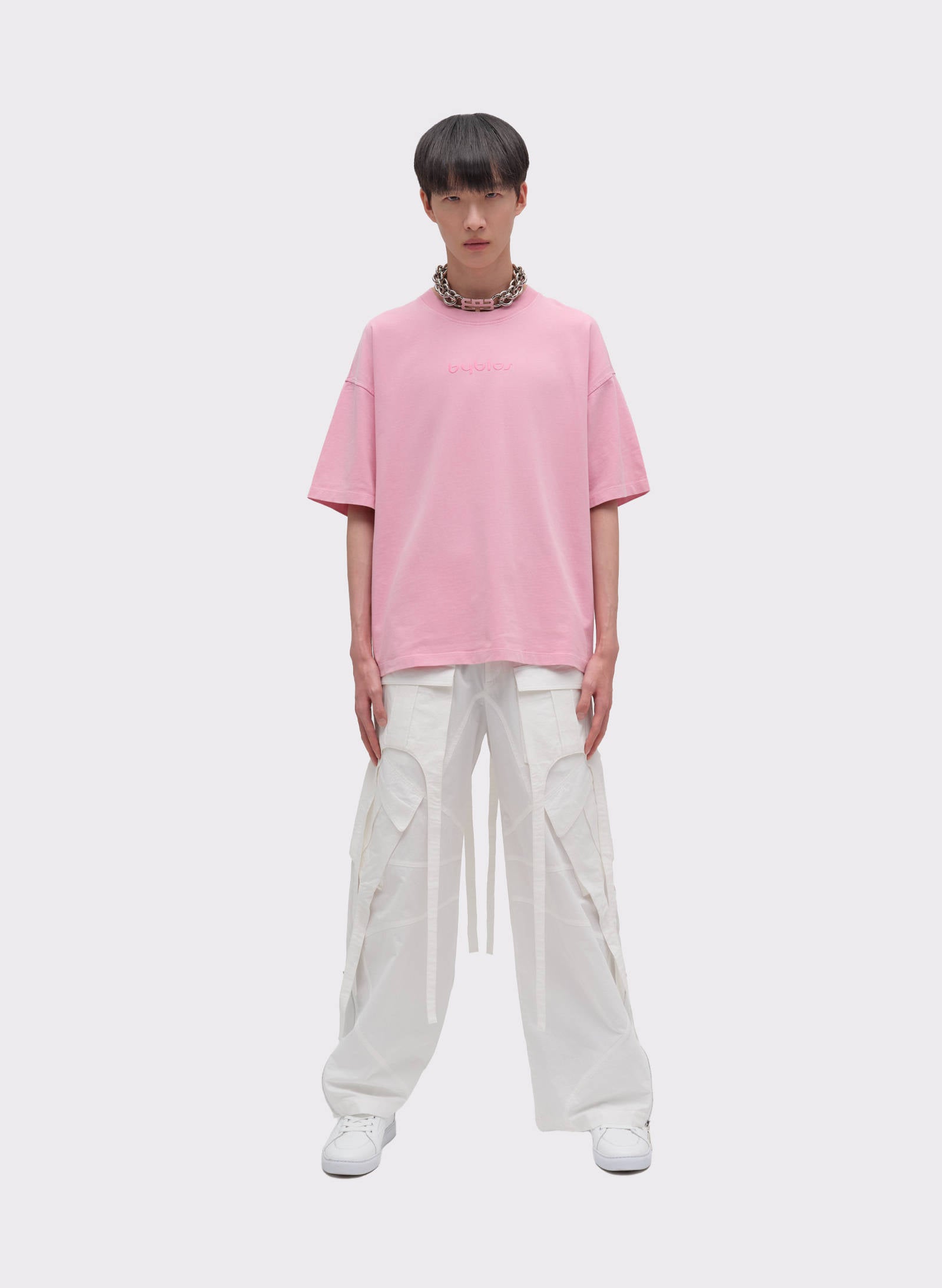 Byblos T-Shirt Oversize in pink - front view