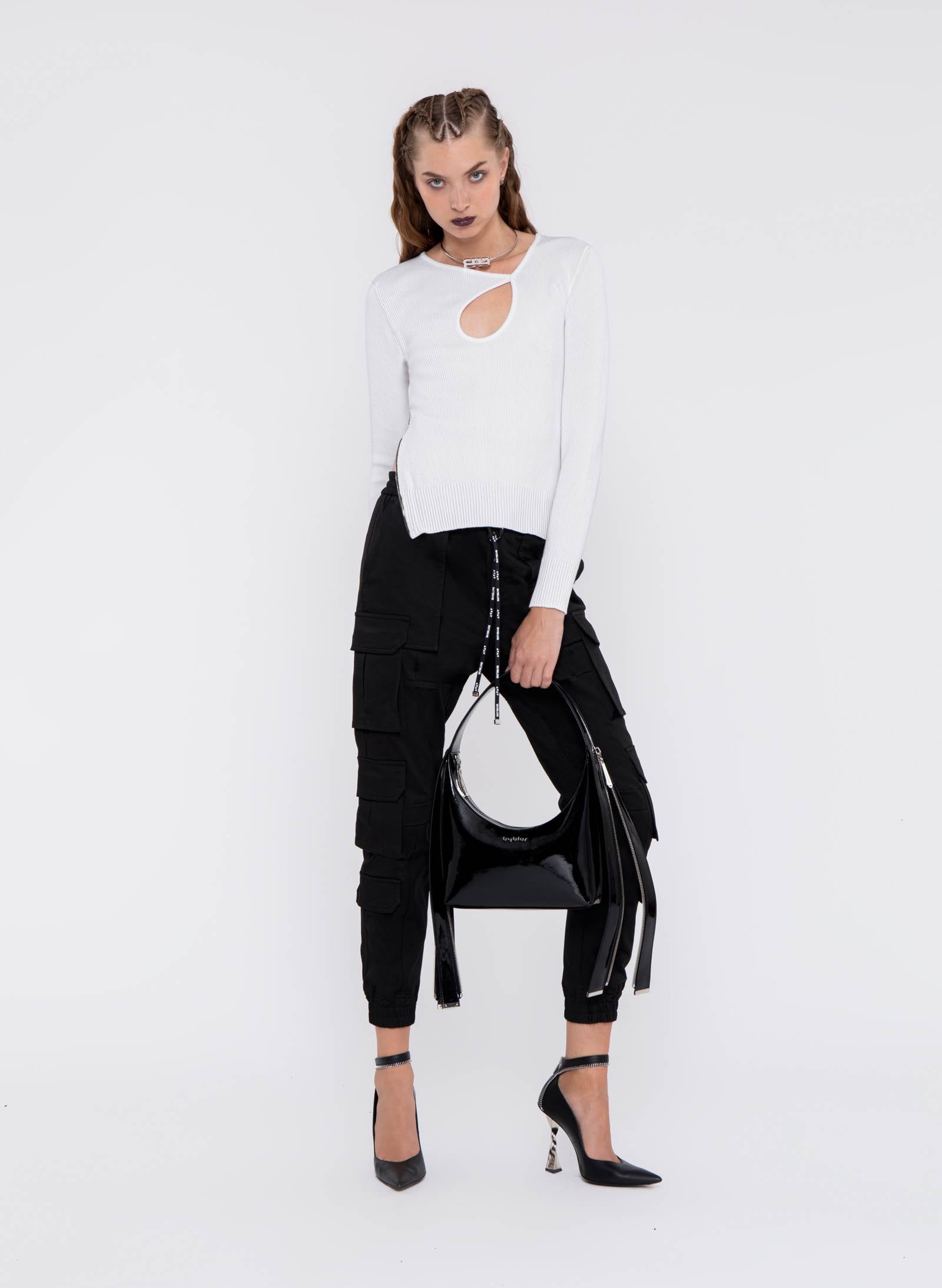 "DNA" Neckline Sweater