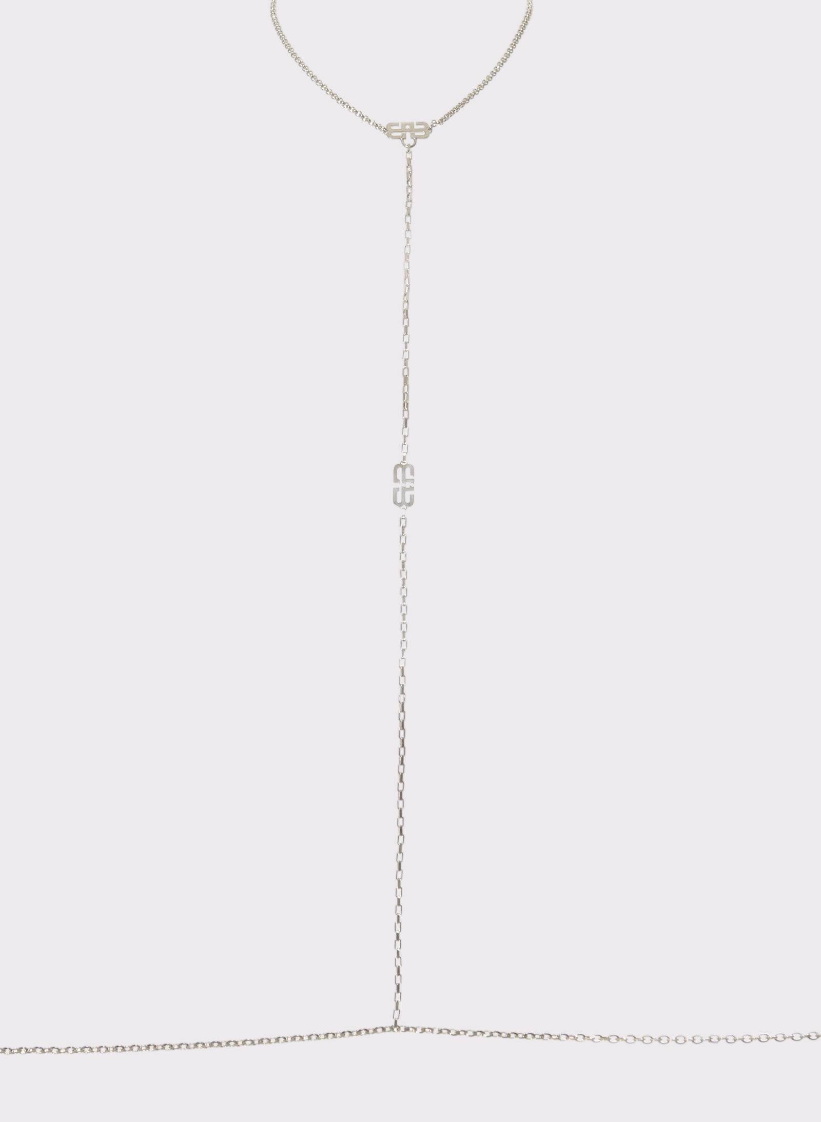 "BB" MONOGRAM BODY CHAIN