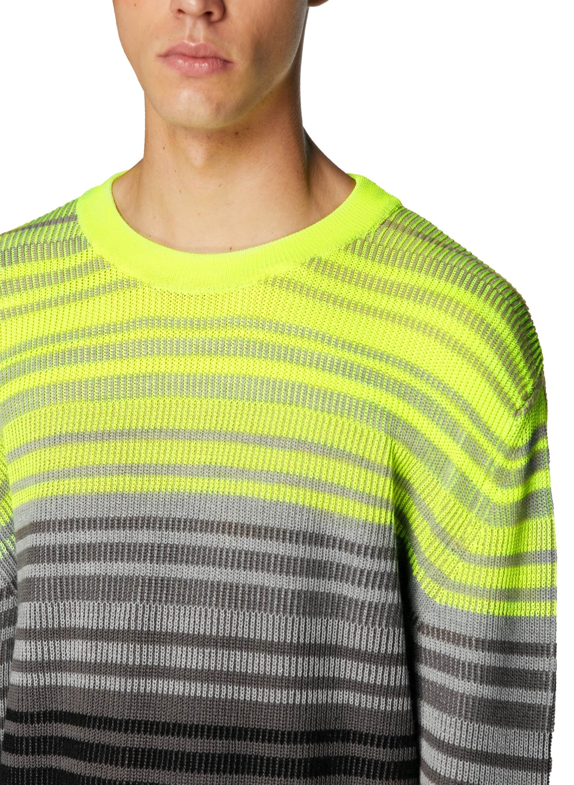 Knit Fluo Crewneck