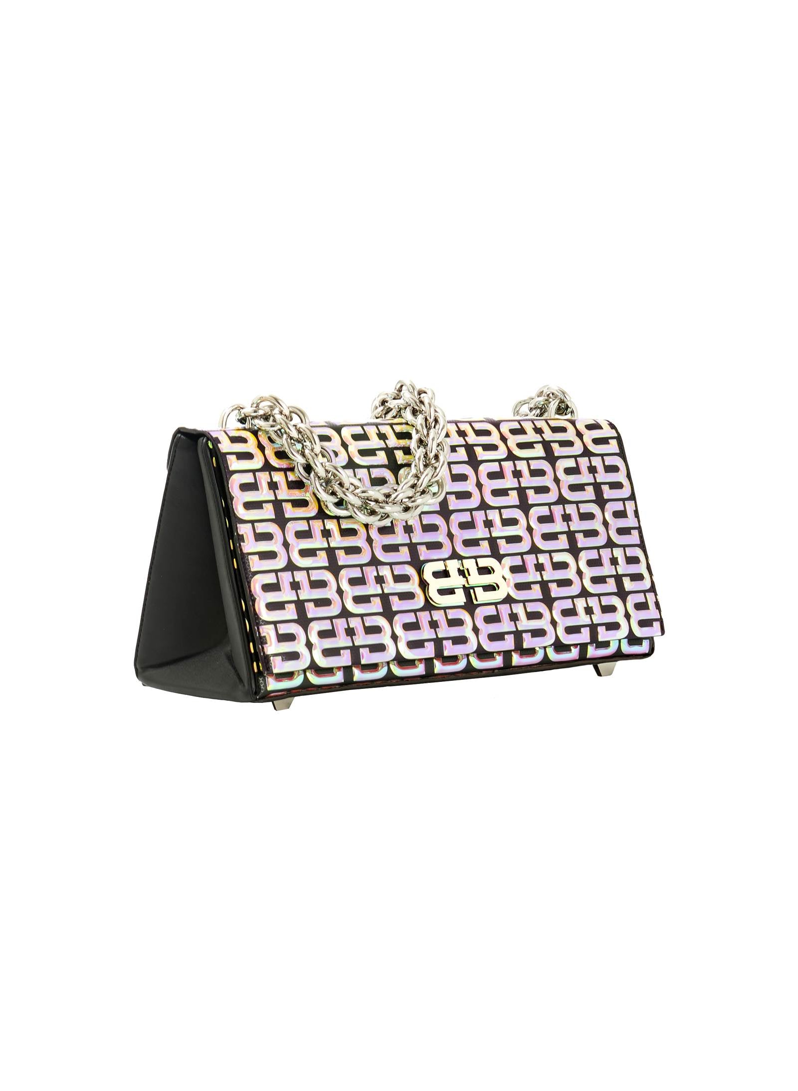 IRIDESCENT TRIANGLE BAG