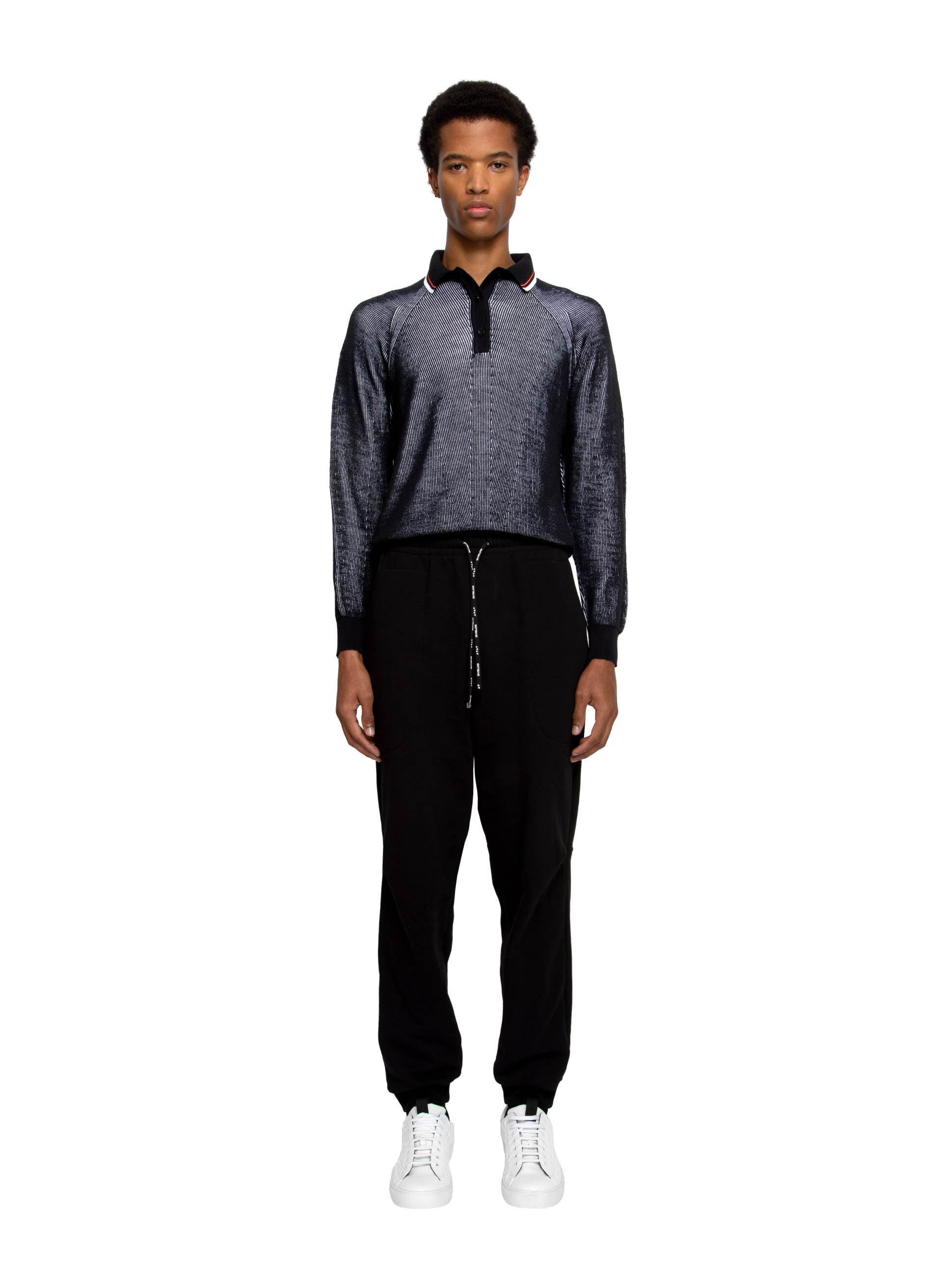 KNIT LINES MAXI POLO