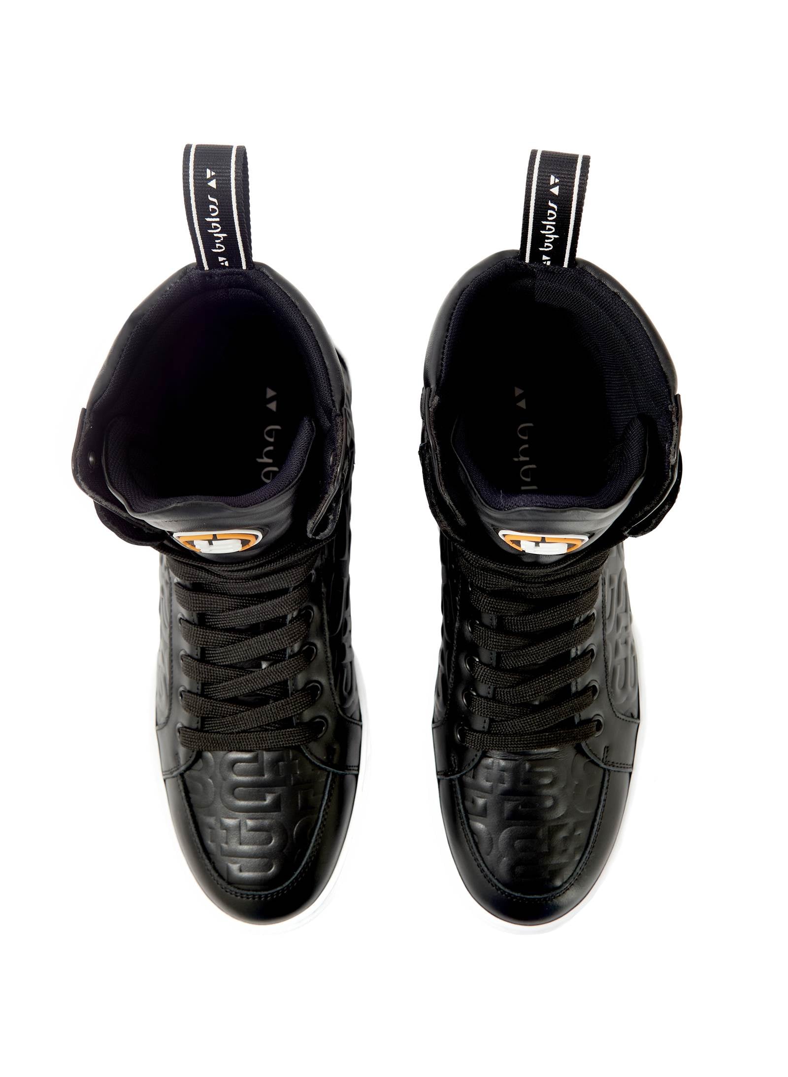 3D LOGO BLACK SNEAKER