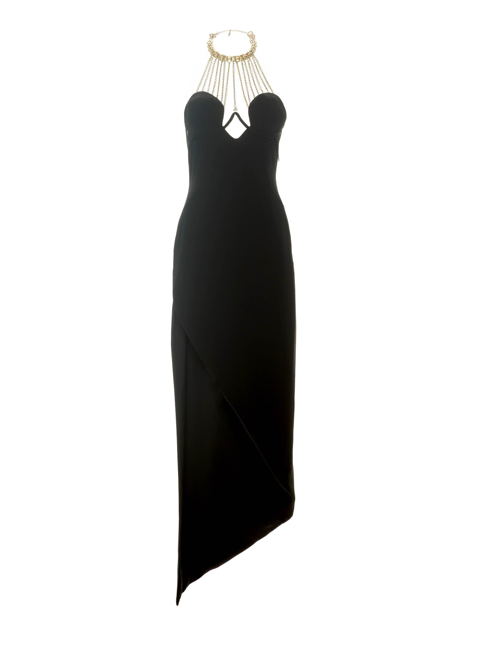 MULTI CHAIN LONG DRESS