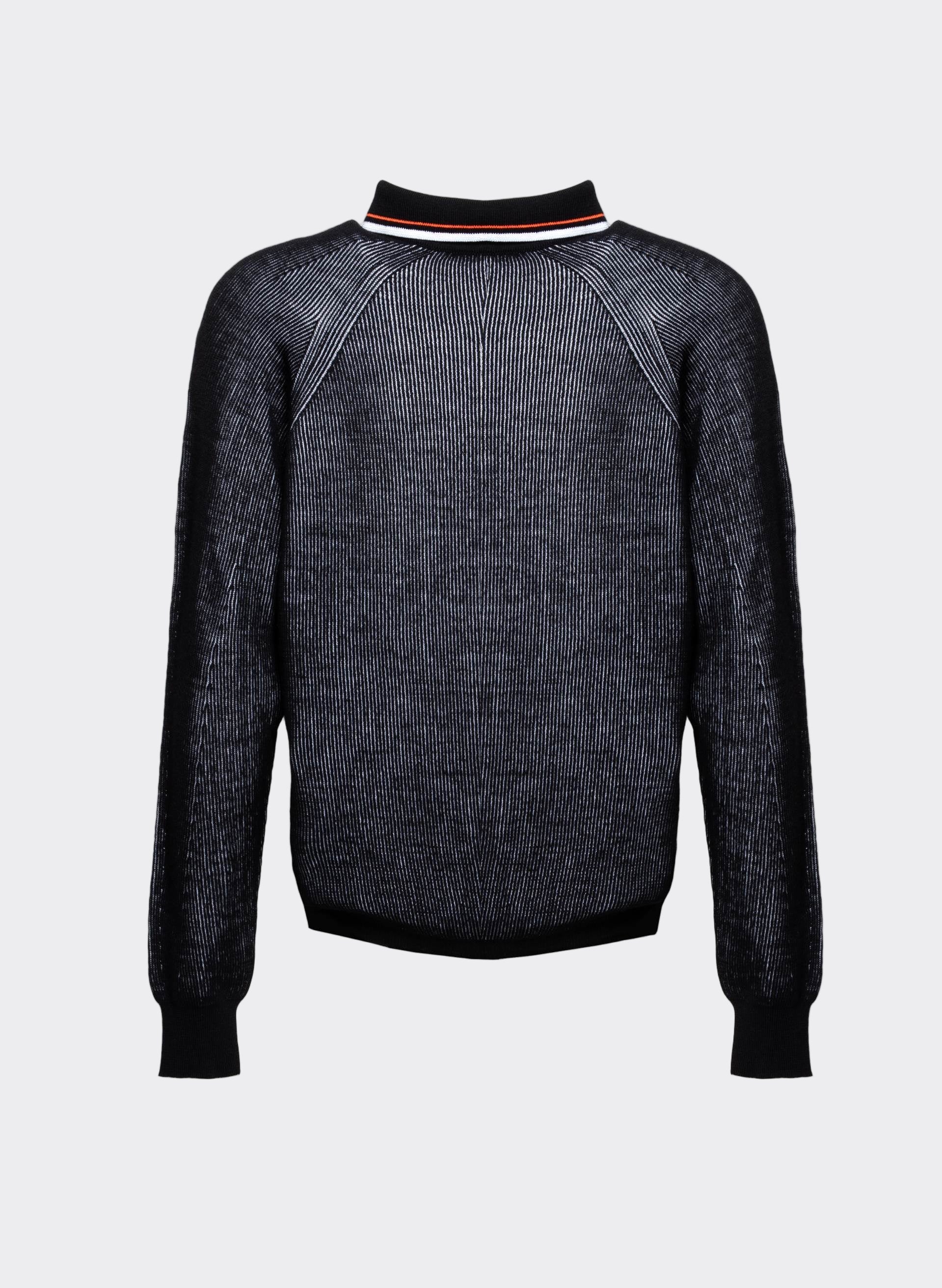 Knit Lines Maxi Polo