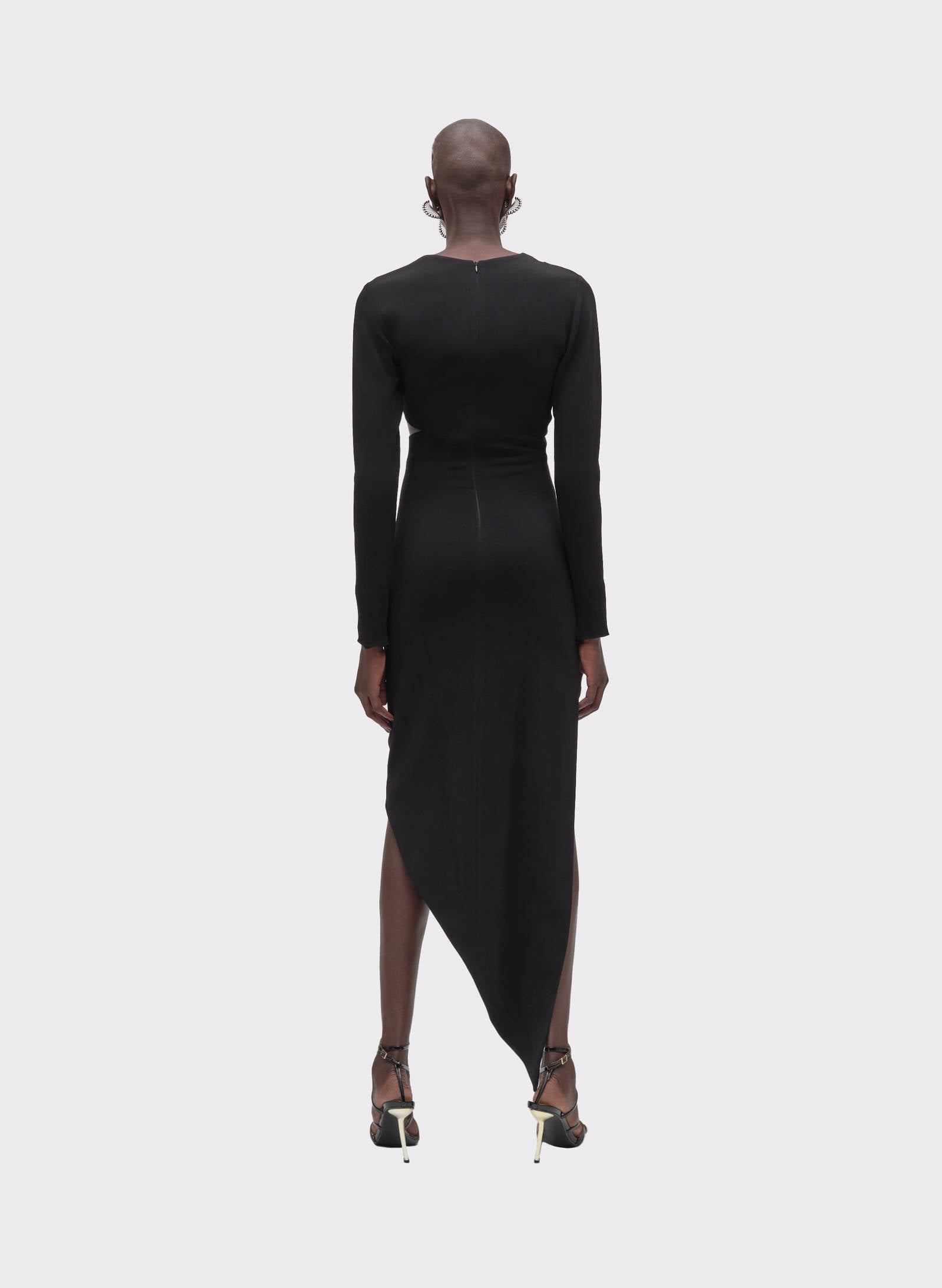 Asymmetric Midi Dress