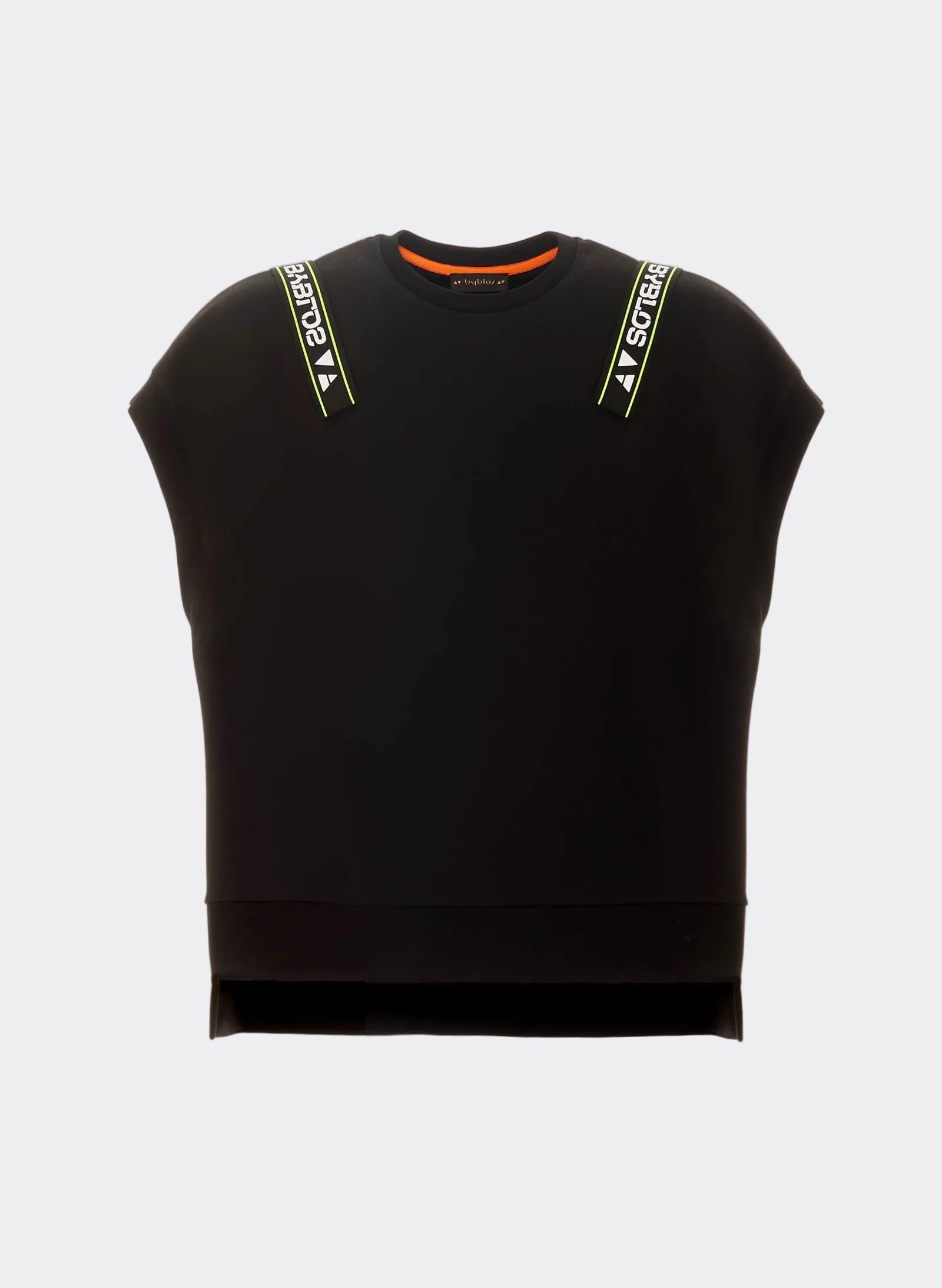 Byblos Sweater Elastic Logo Band in black - back view