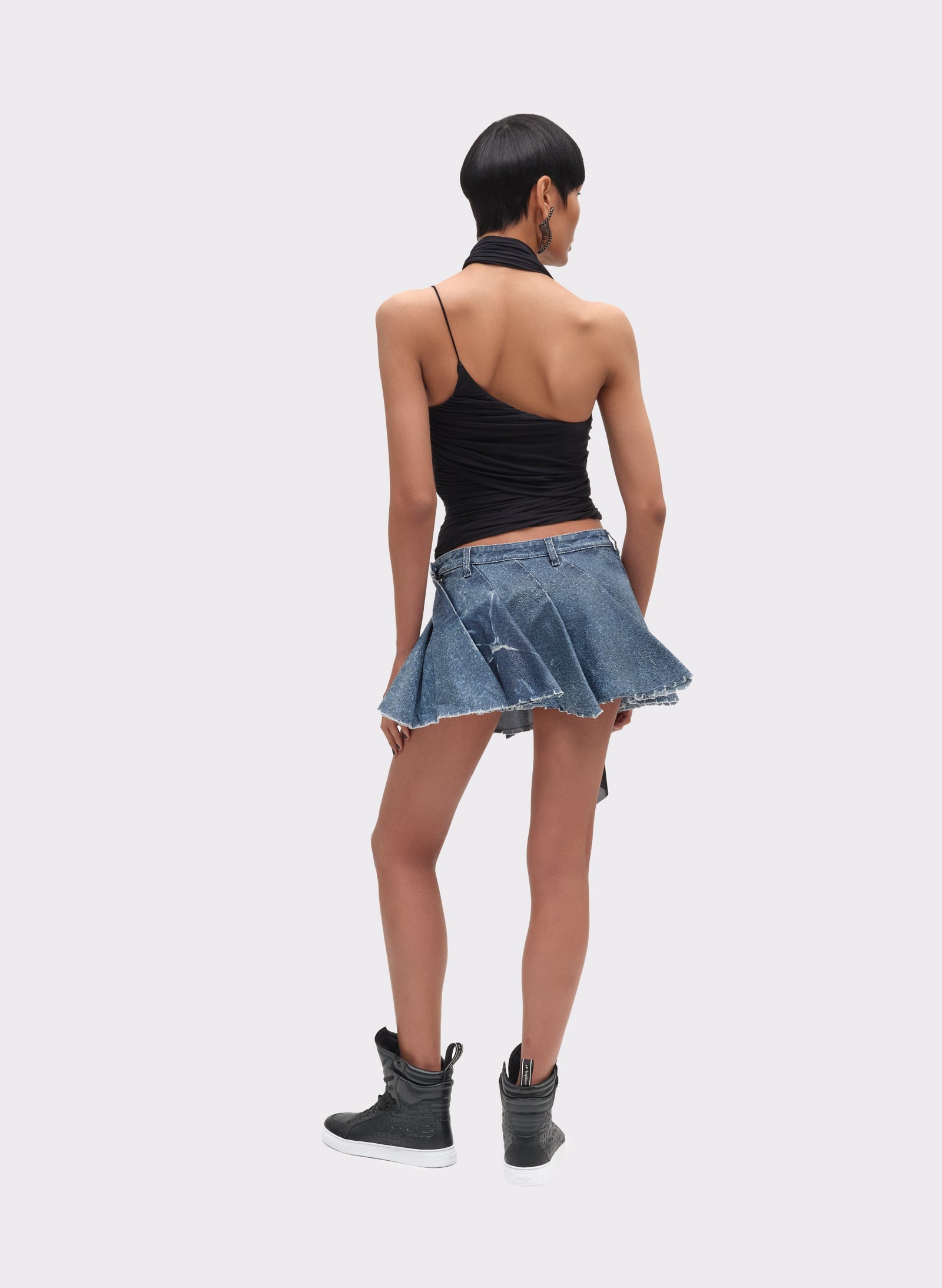 Asymmetrical Jersey Top