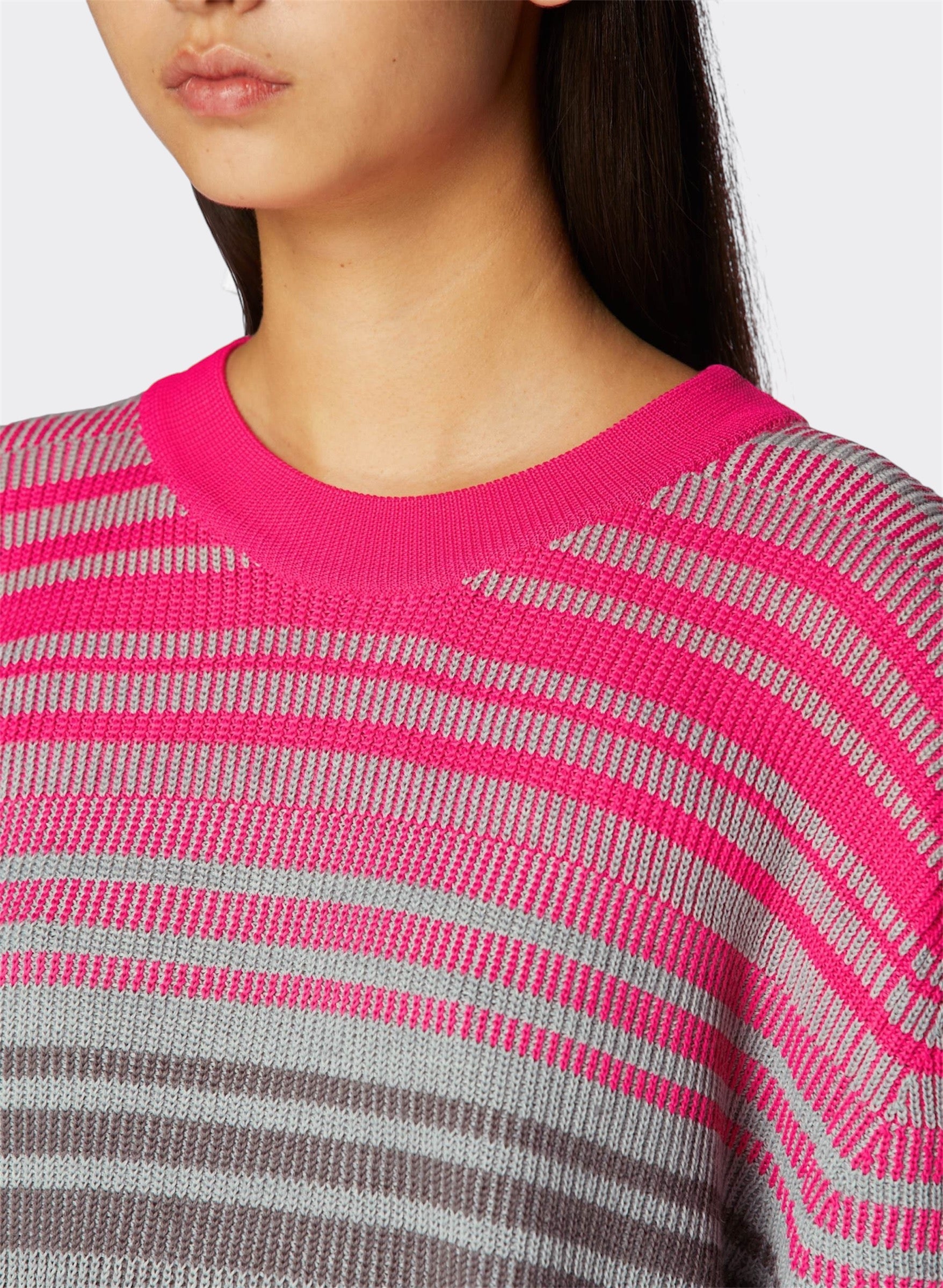Knit Fluo Crewneck