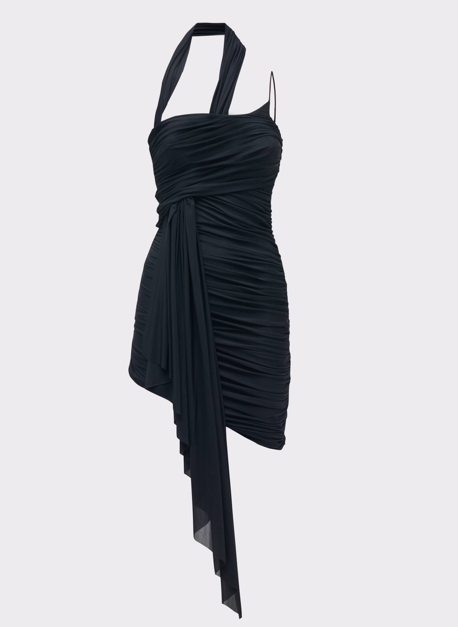 Wind-Sculpted Mini Dress