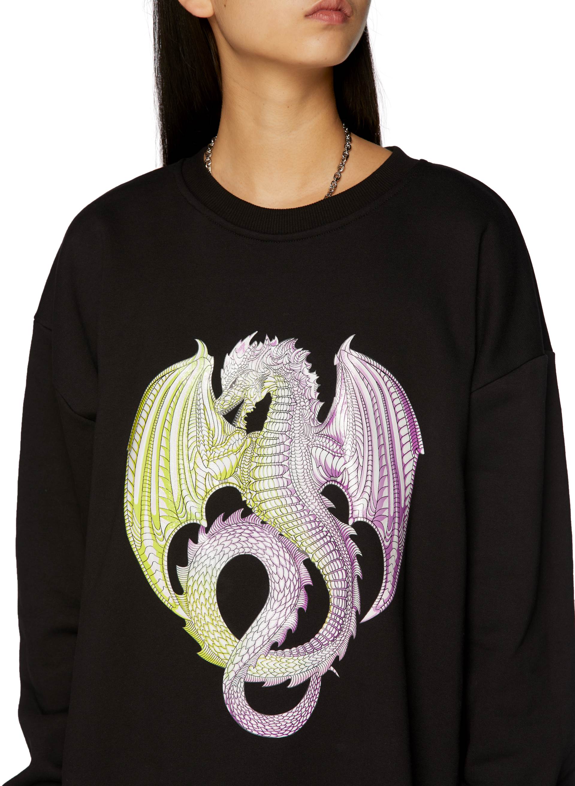 CREWNECK DRAGON JUMPER