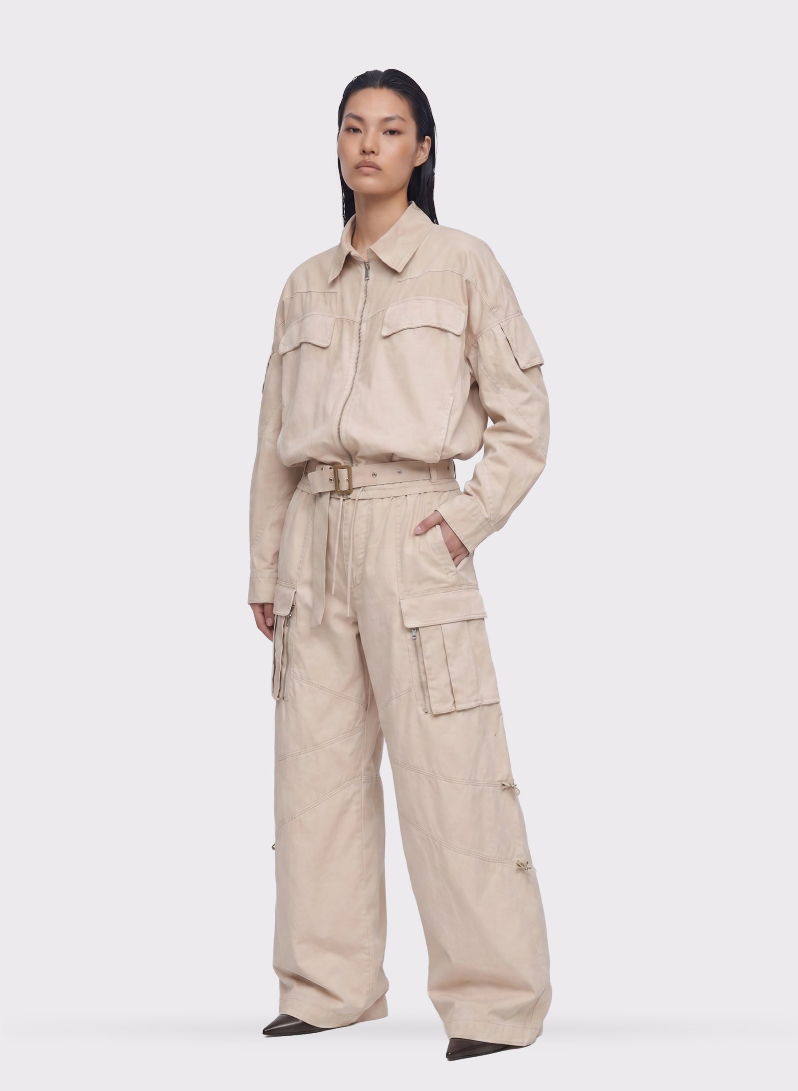 Byblos Tech Cargo in beige