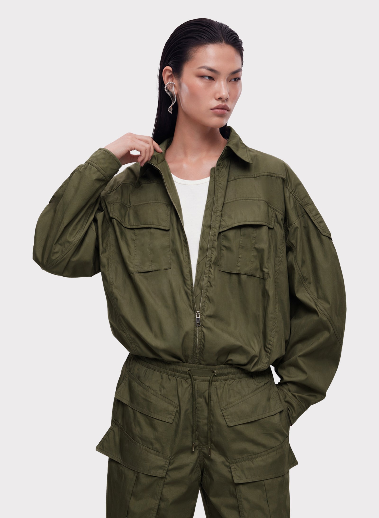Bomber con Tasche