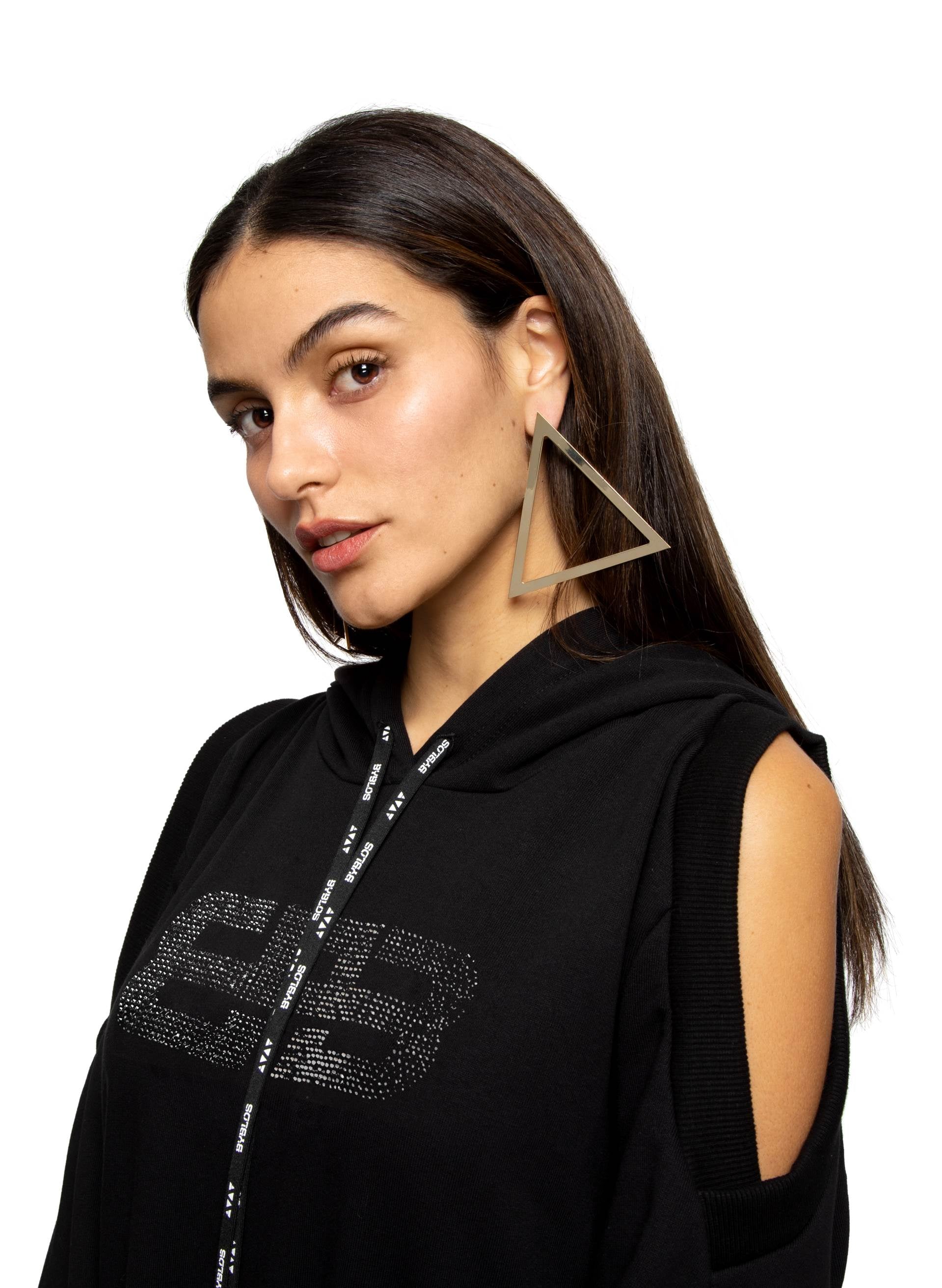 MAXI TRIANGLE DROP EARRINGS