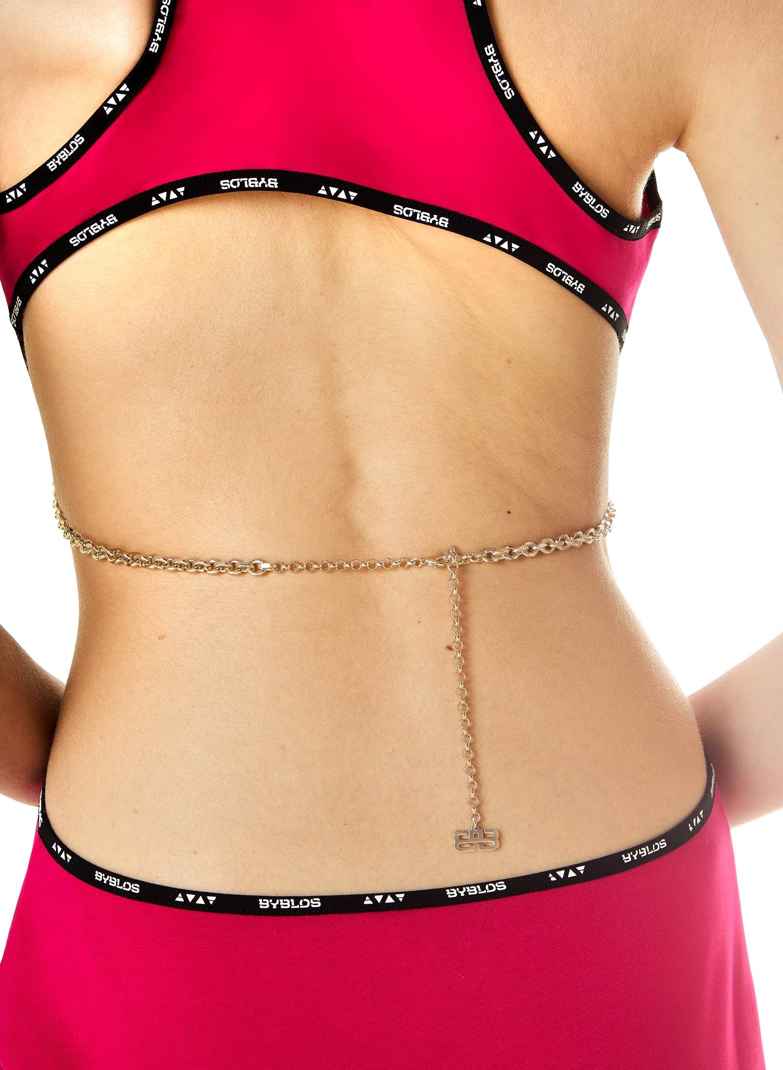 TRIANGLE BODY CHAIN BRA