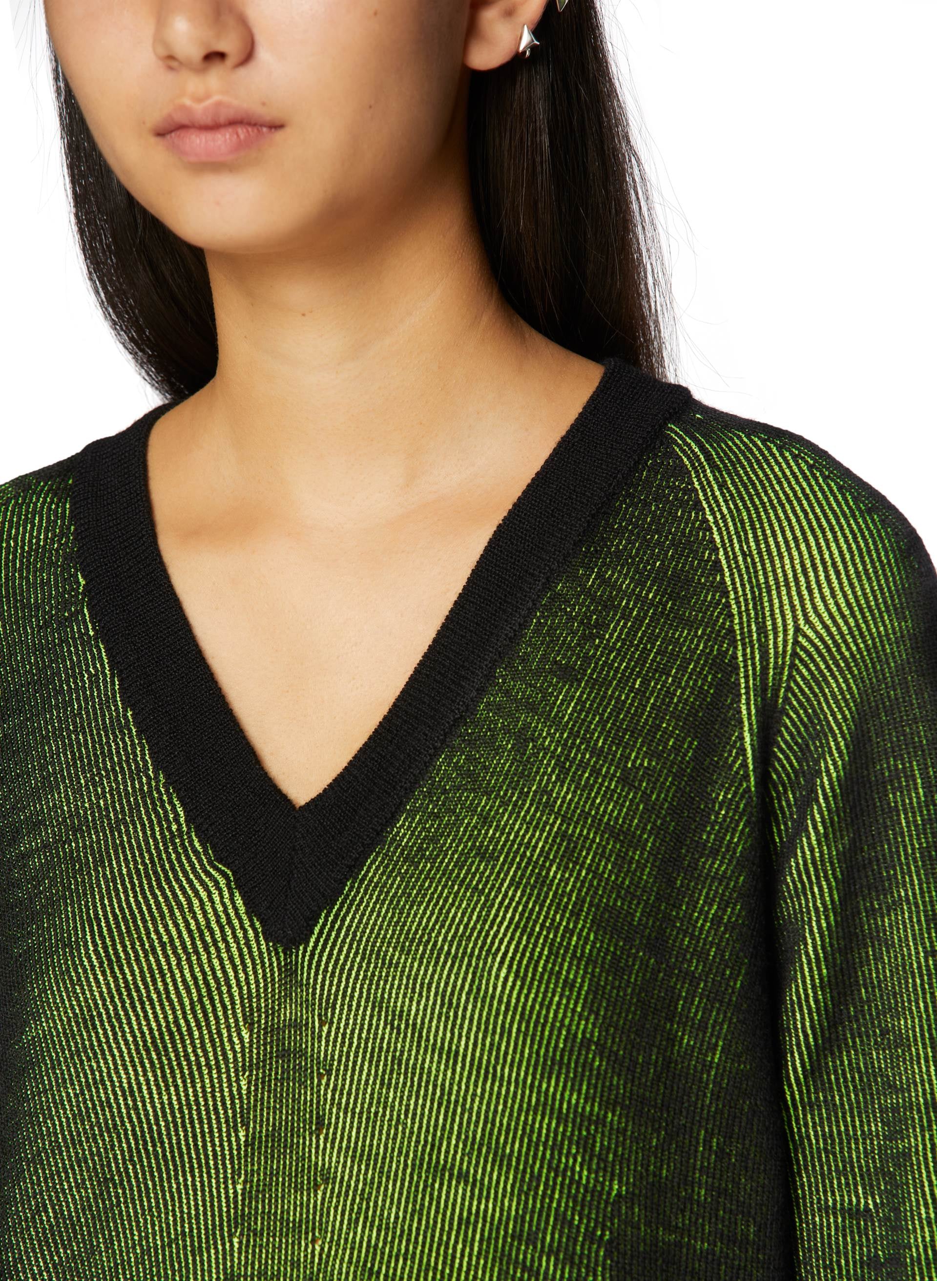 KNIT LINES MAXI JUMPER