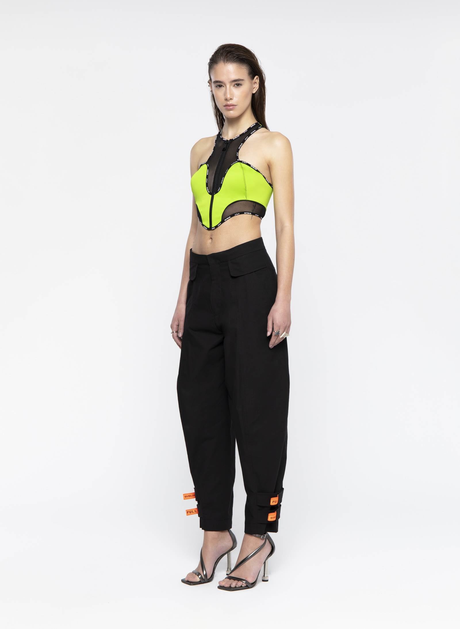 "UNDERWATER" CROP TOP