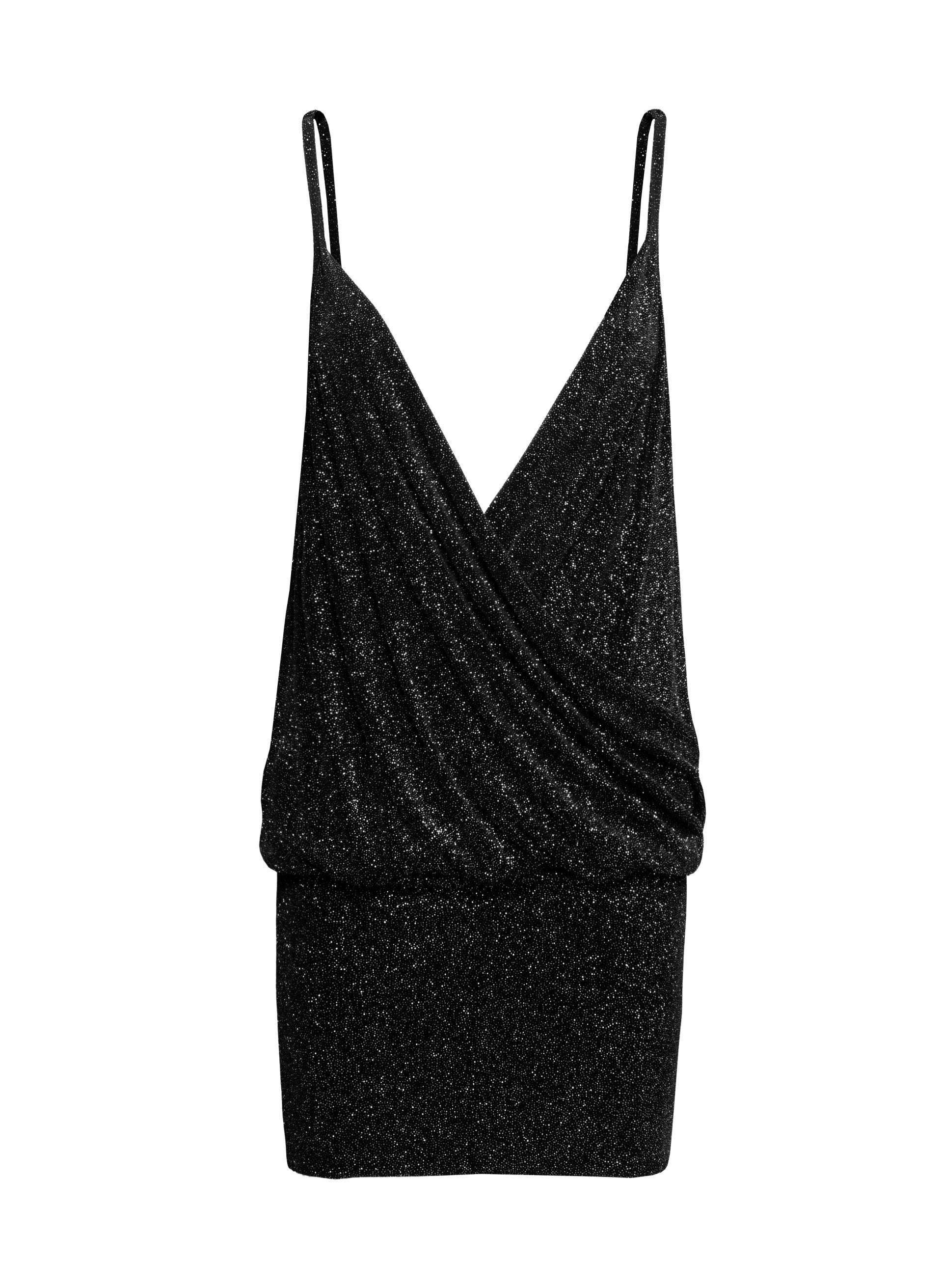 Lurex Mini Dress with a deep V-neck and adjustable straps, embodying Byblos' contemporary elegance.