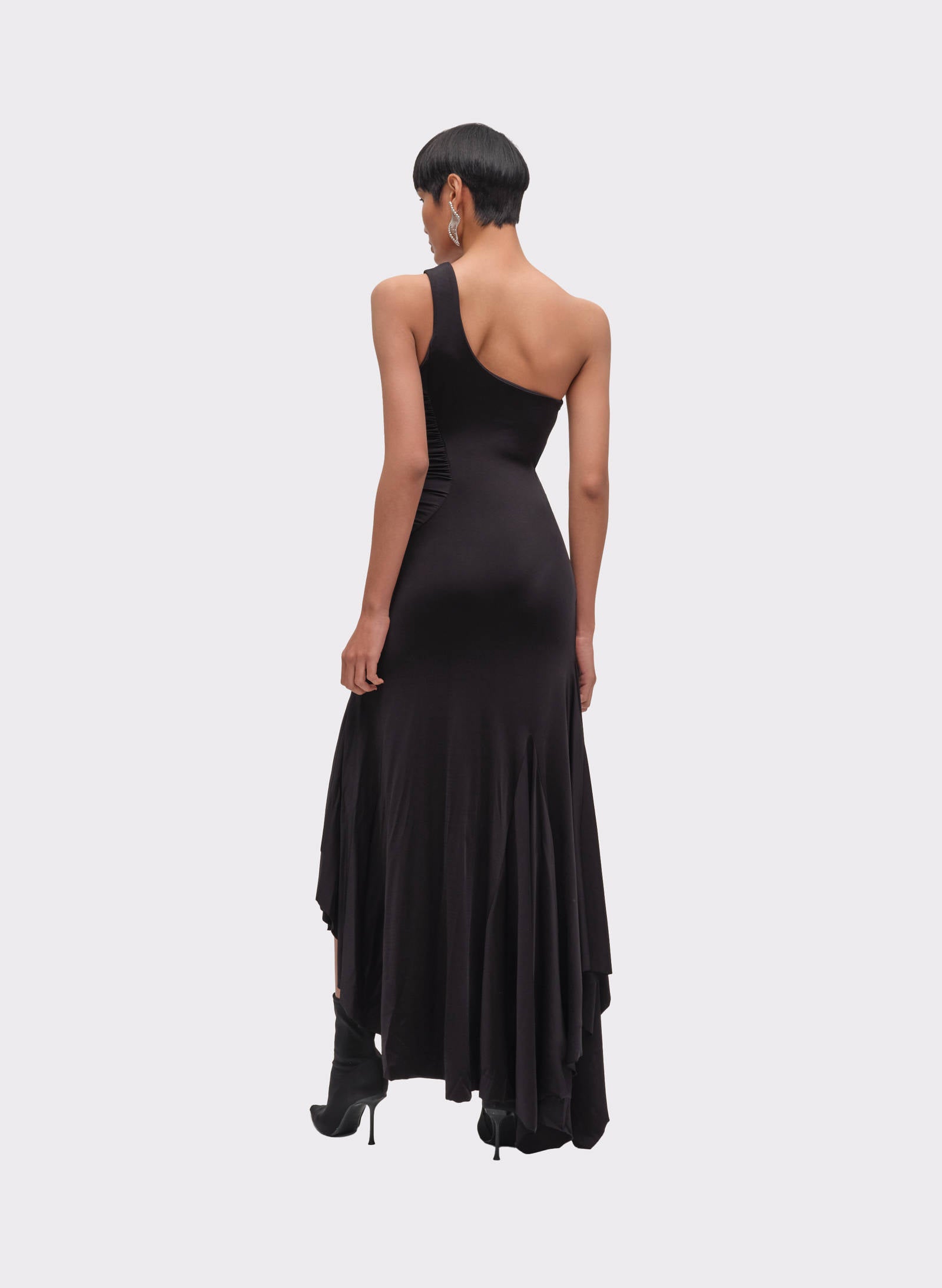 Spike Chic Long Dress