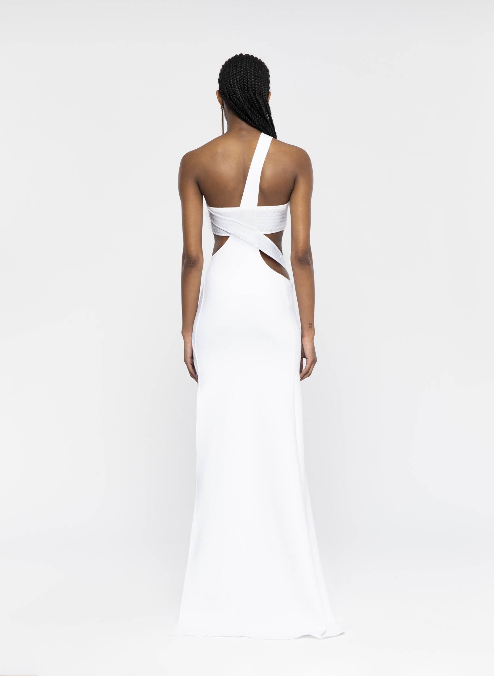 ASYMMETRIC LONG DRESS