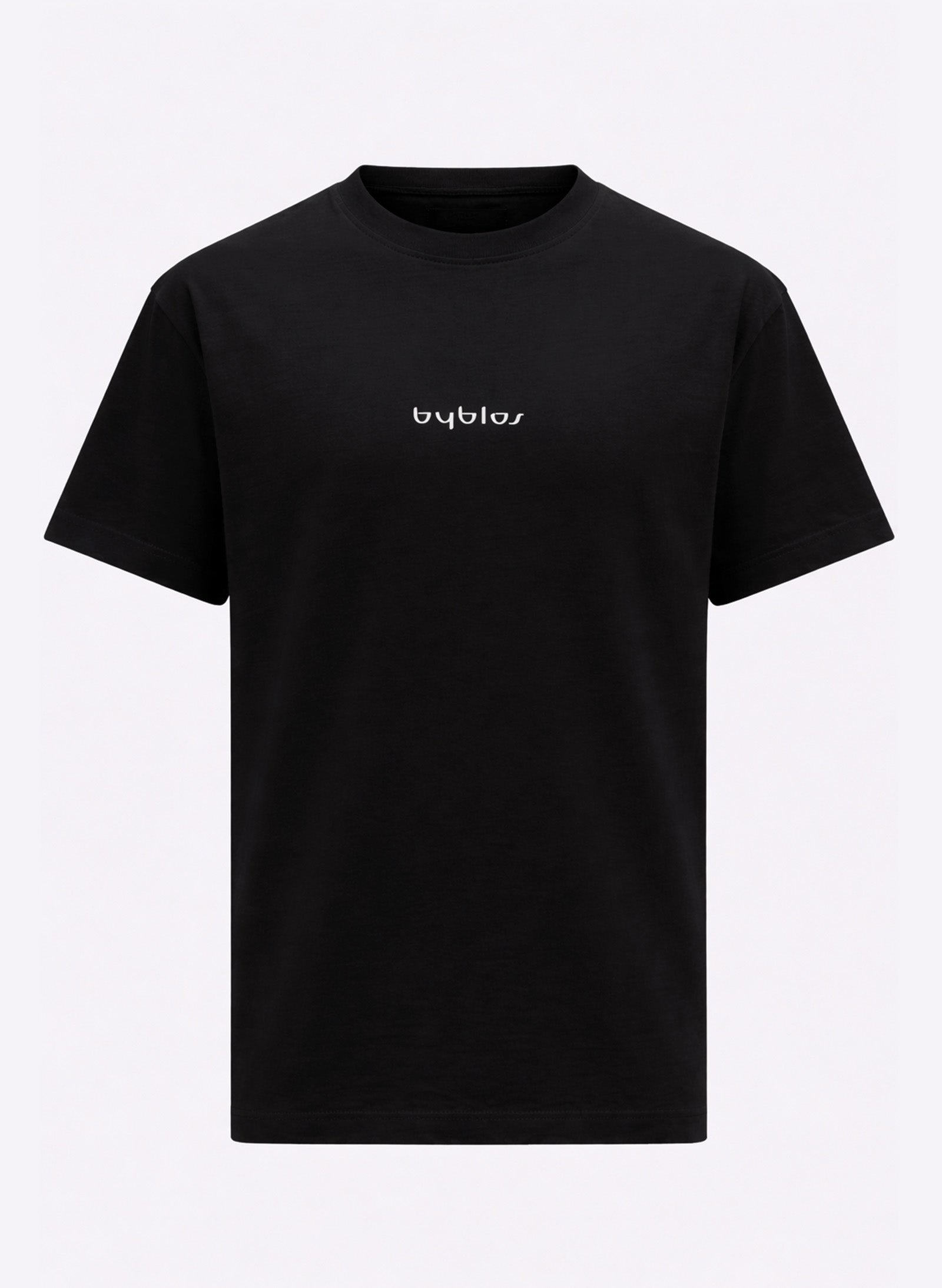 Byblos T-shirt Logo in black - back view