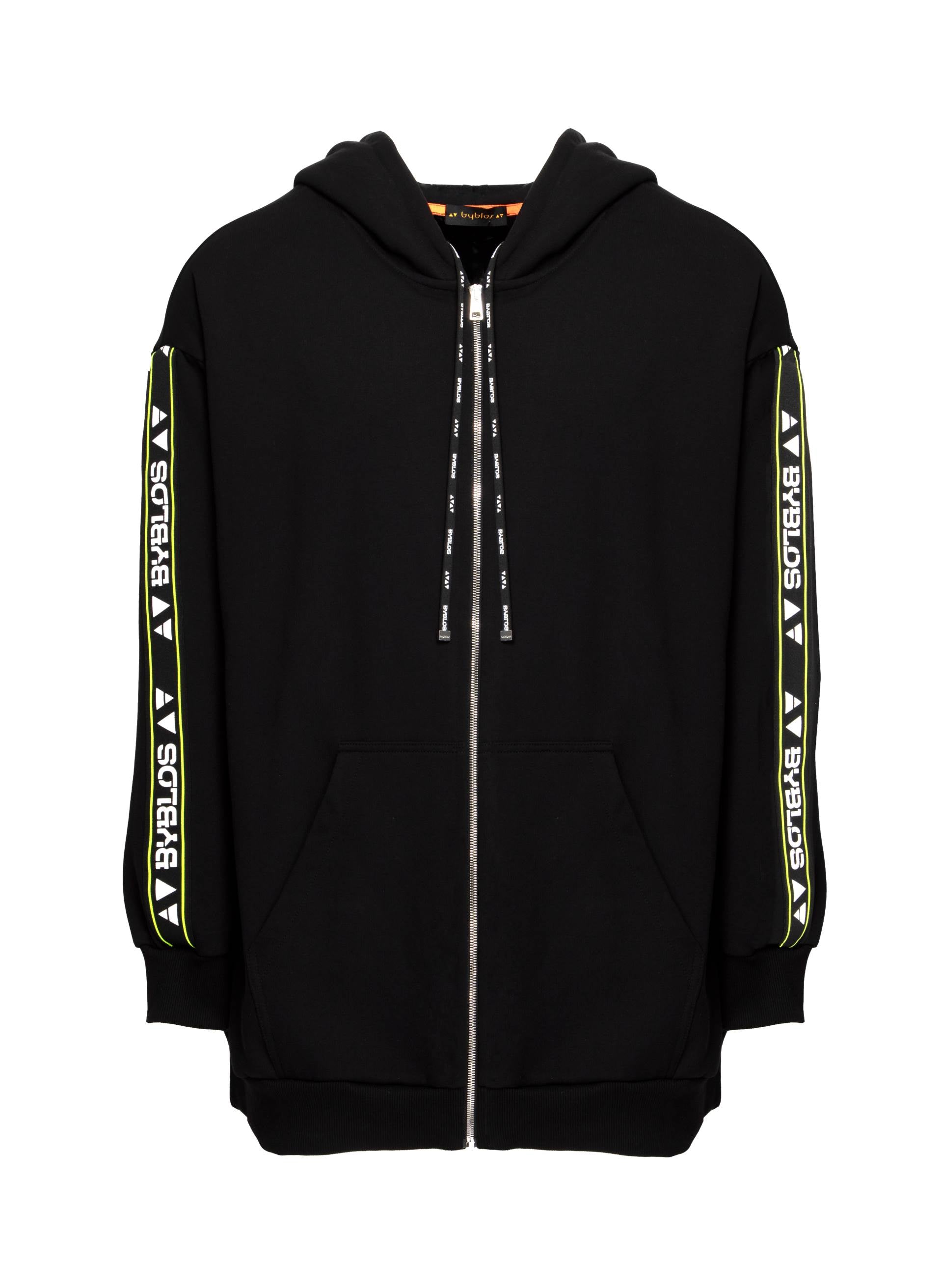 LOGO TRACK ZIP HOODIE