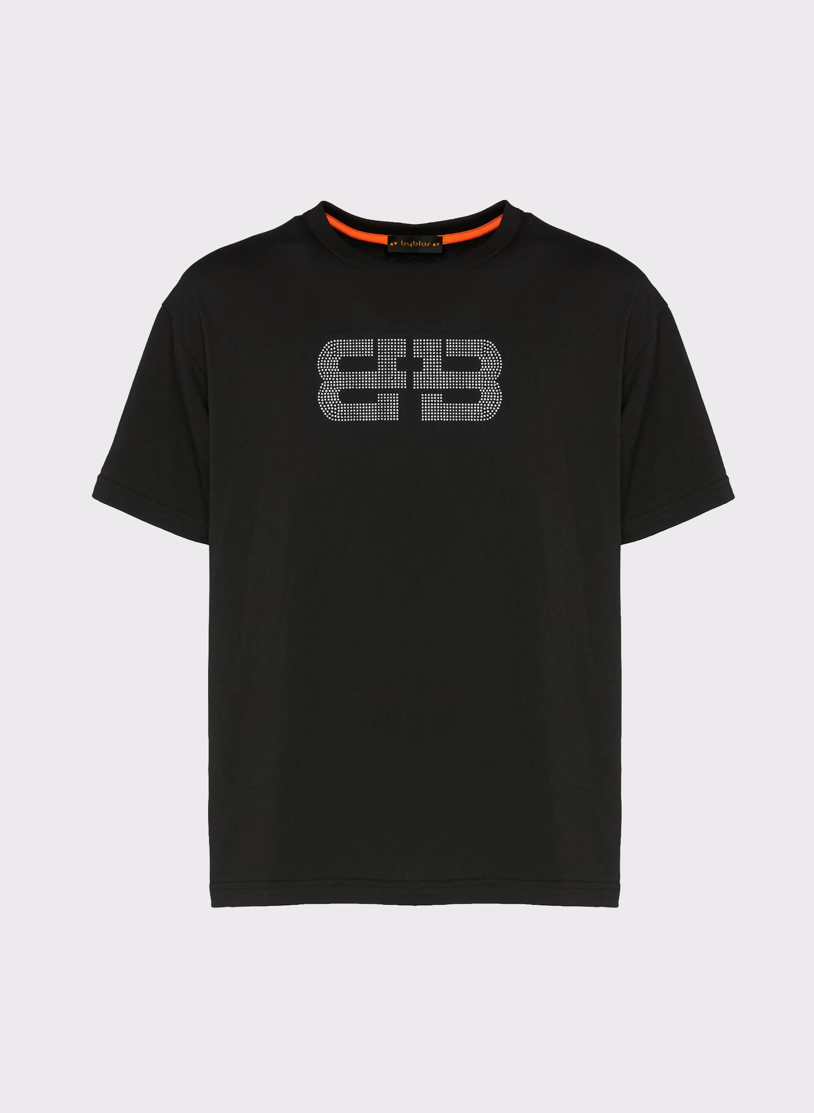 Byblos Lover Strass T-Shirt in black - back view