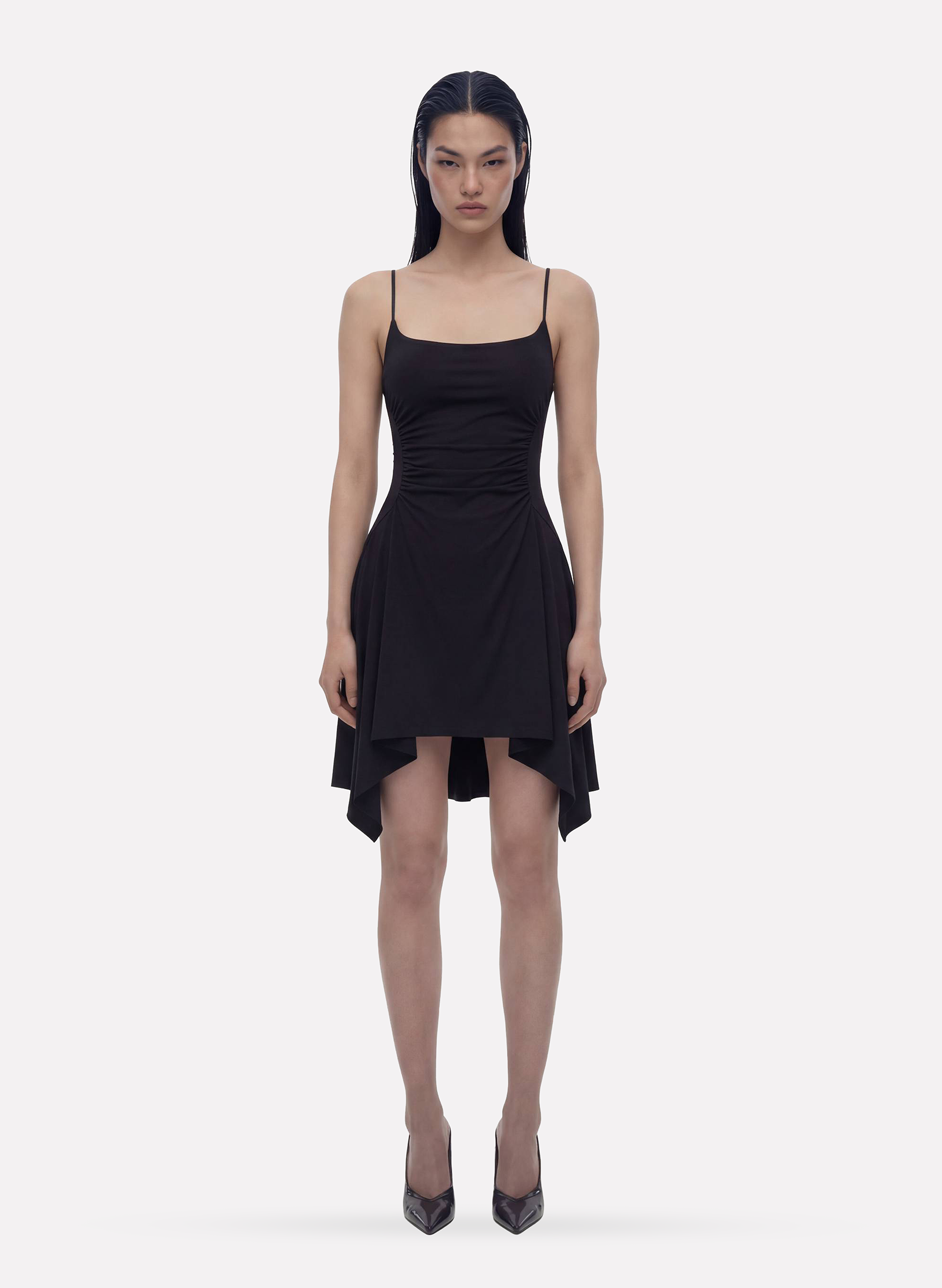 Byblos Foulard Dress in black - side view