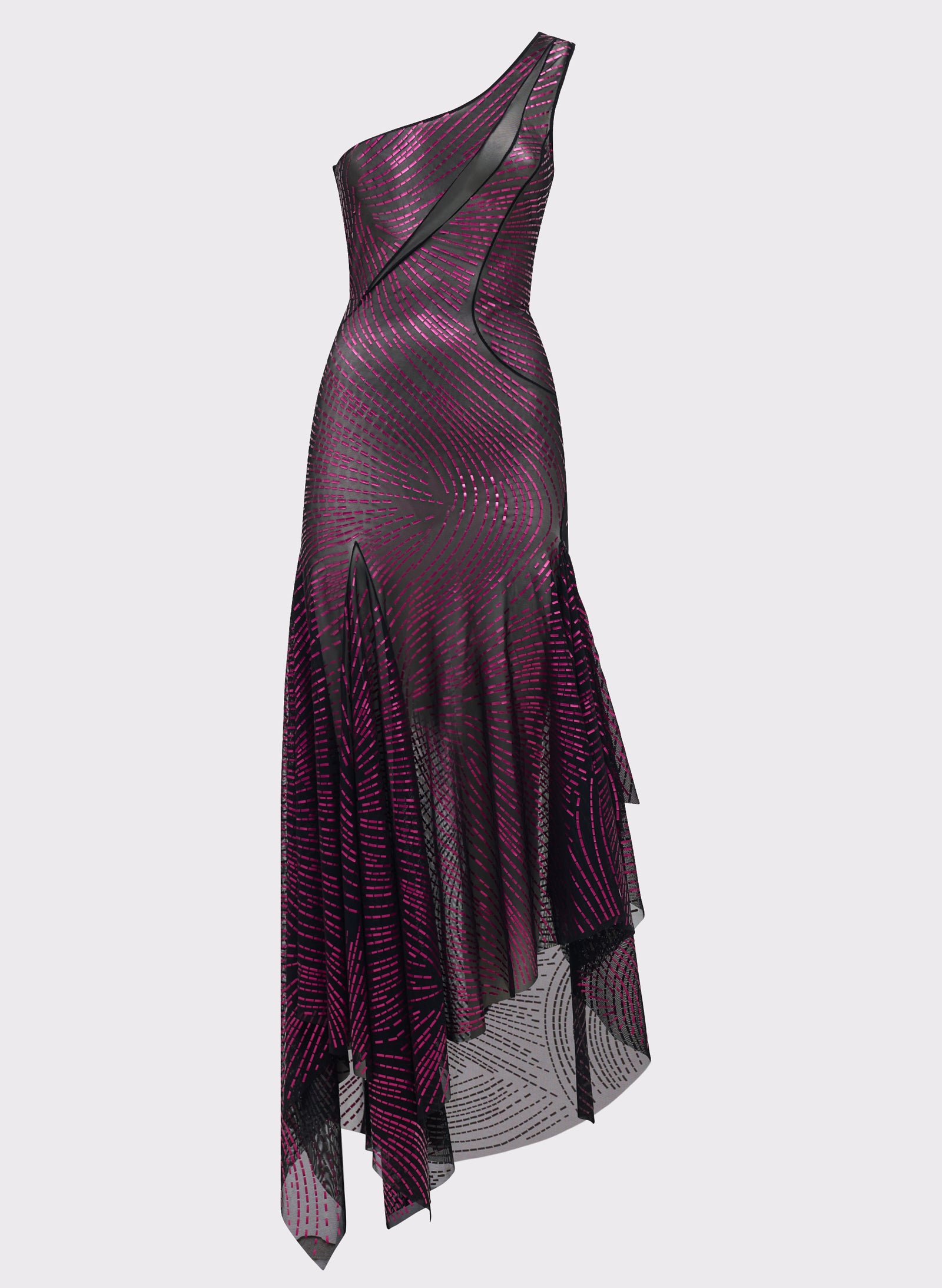 Lustrous Fitted Gown