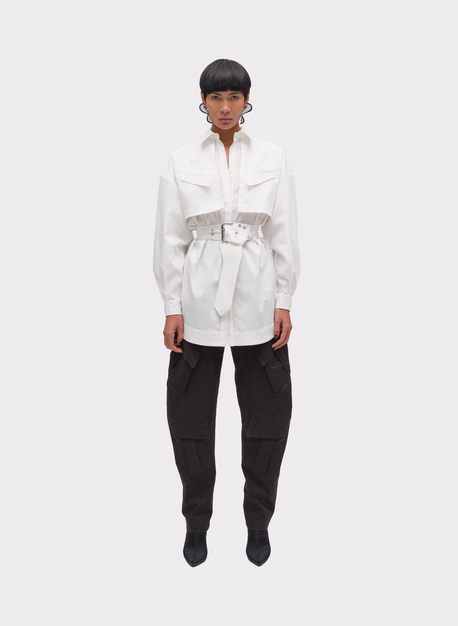 Contemporary Trench Shirt