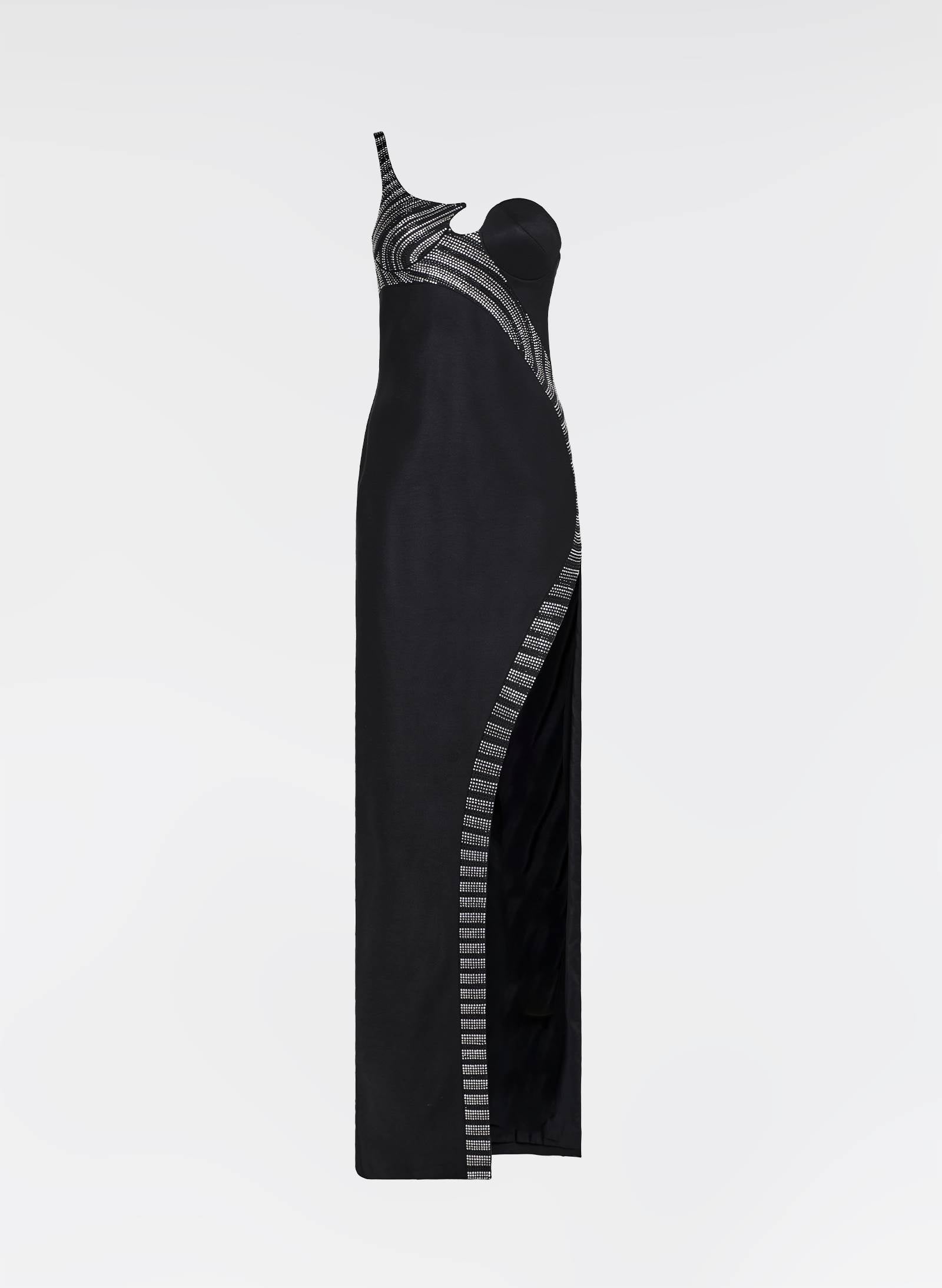 Long Dress With DNA Strass