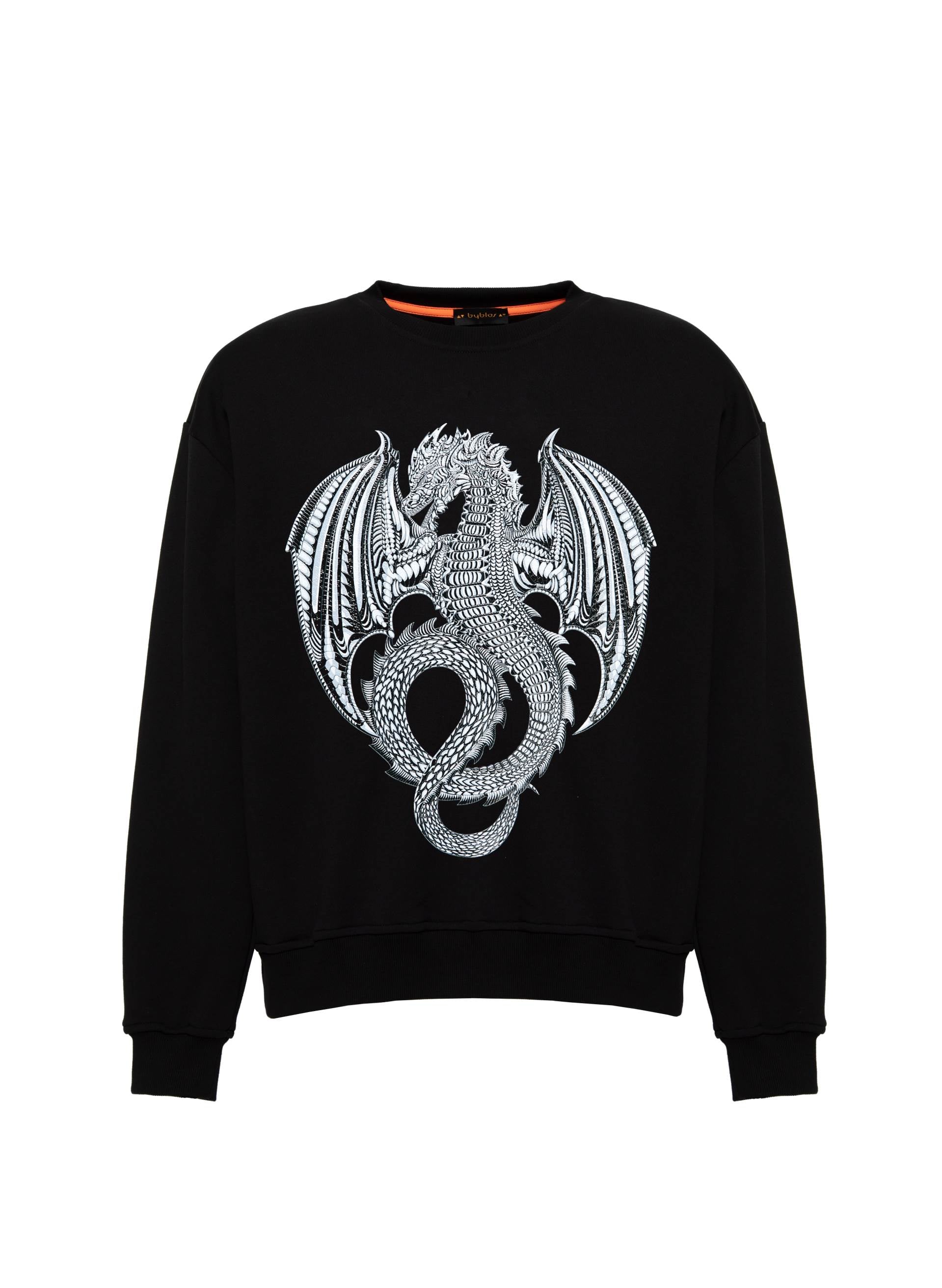 CREWNECK DRAGON JUMPER