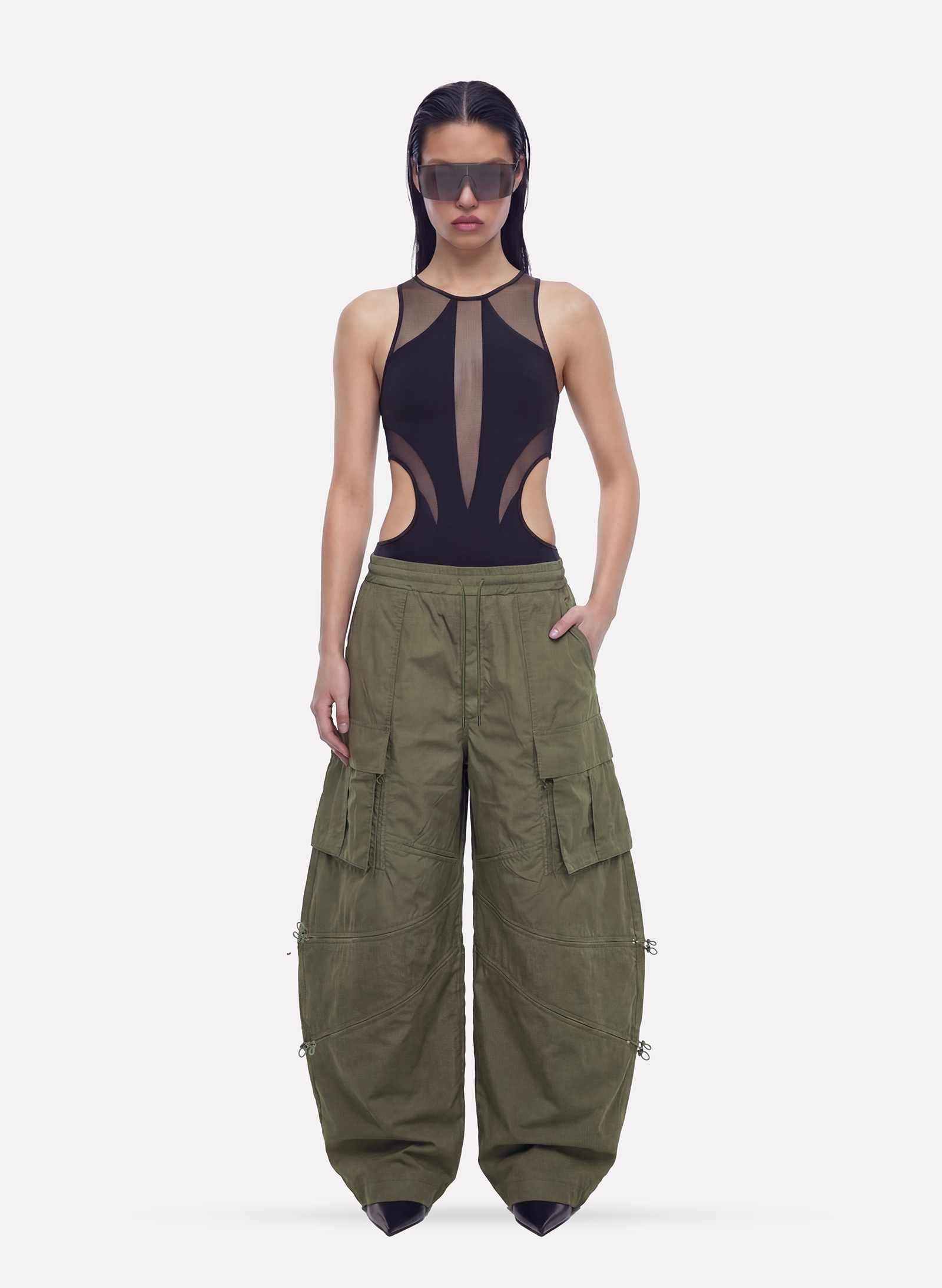 Pantaloni Tech Oversize