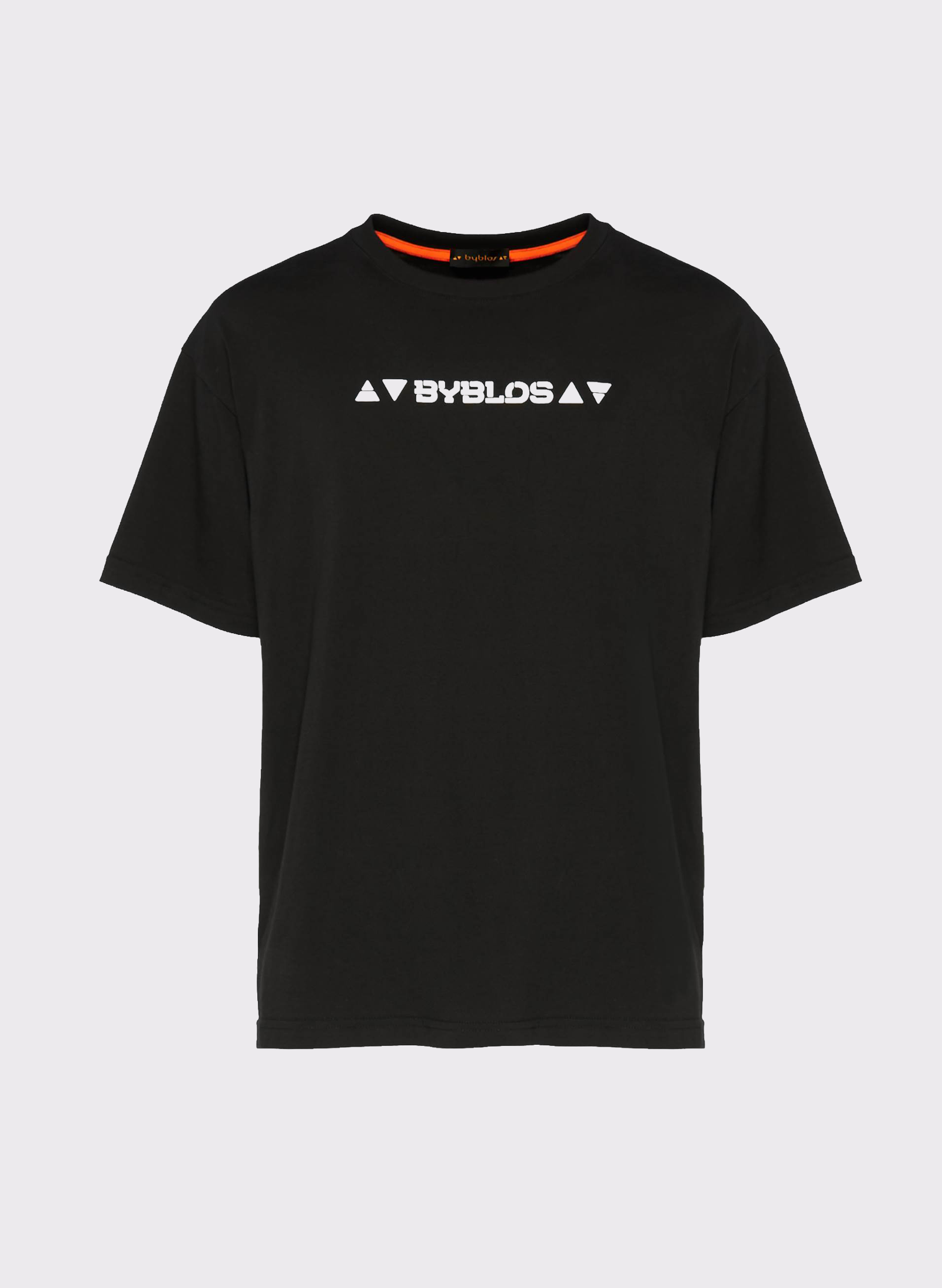 Byblos Lover Logo T-Shirt in black - front view