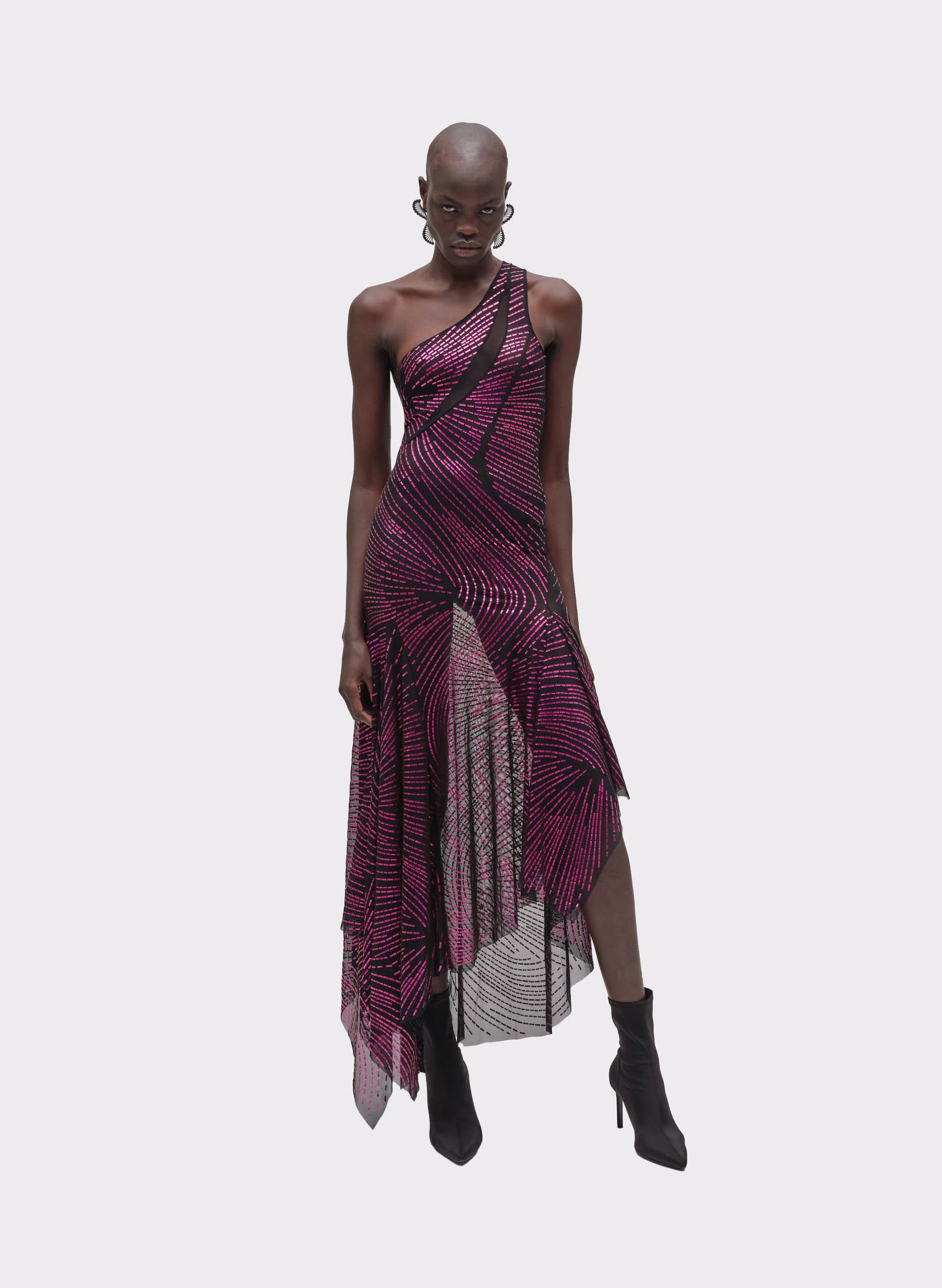 Lustrous Fitted Gown