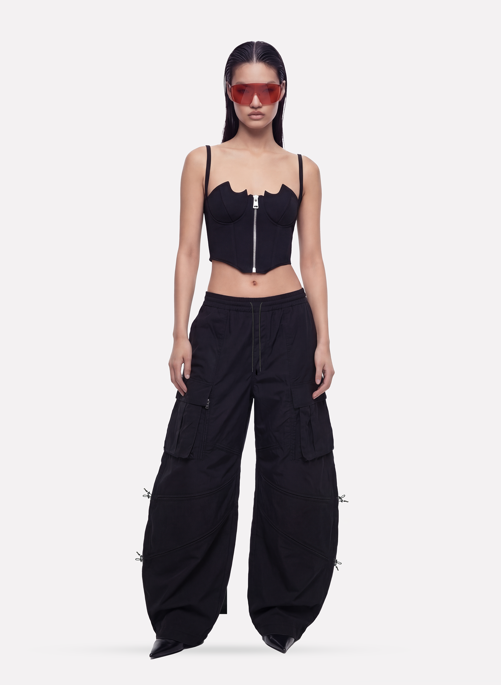 Pantaloni Tech Oversize