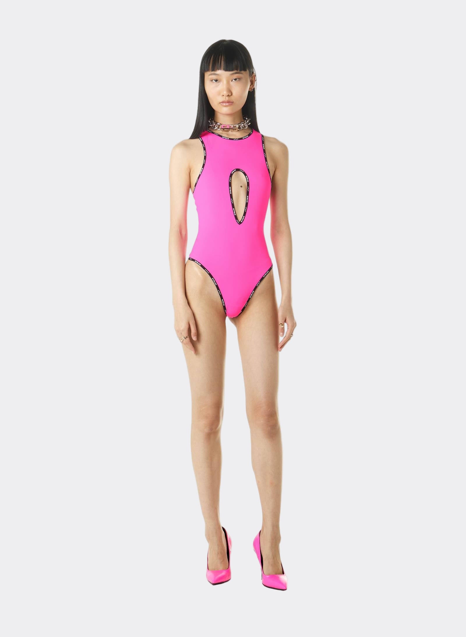 "DROP BYBLOS LOGO" SWIMSUIT