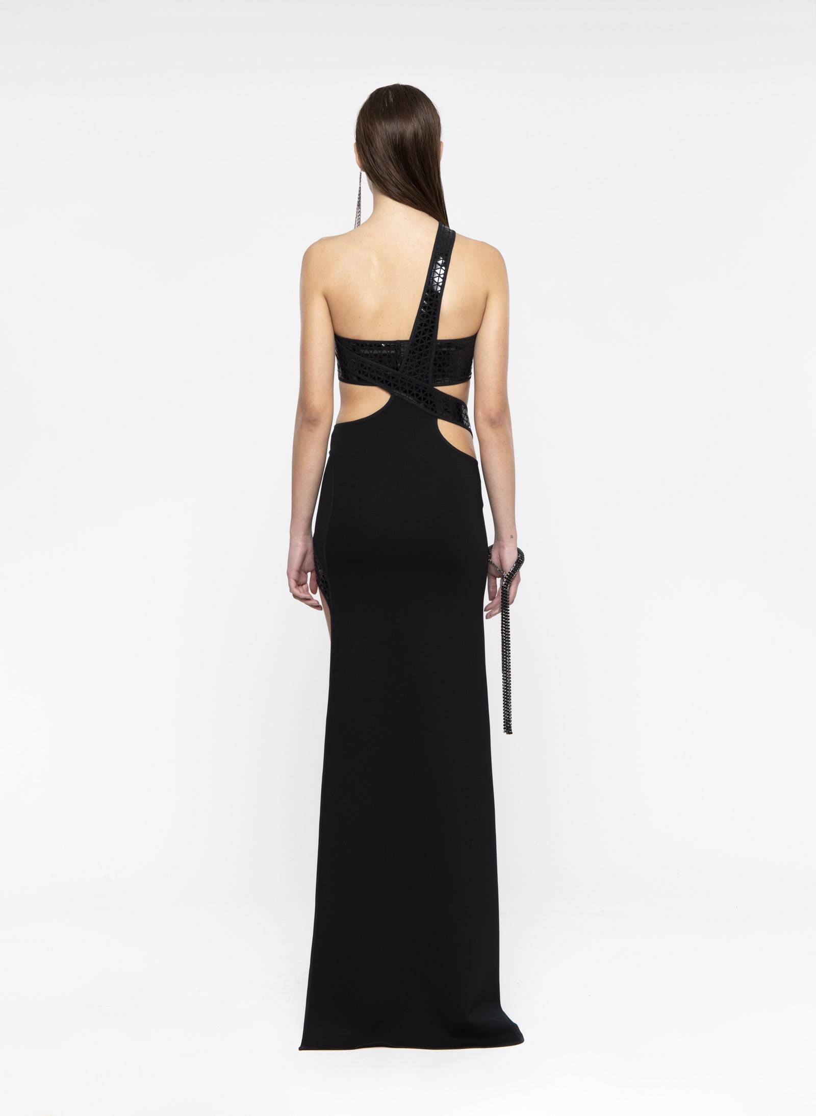 ASYMMETRIC LONG DRESS