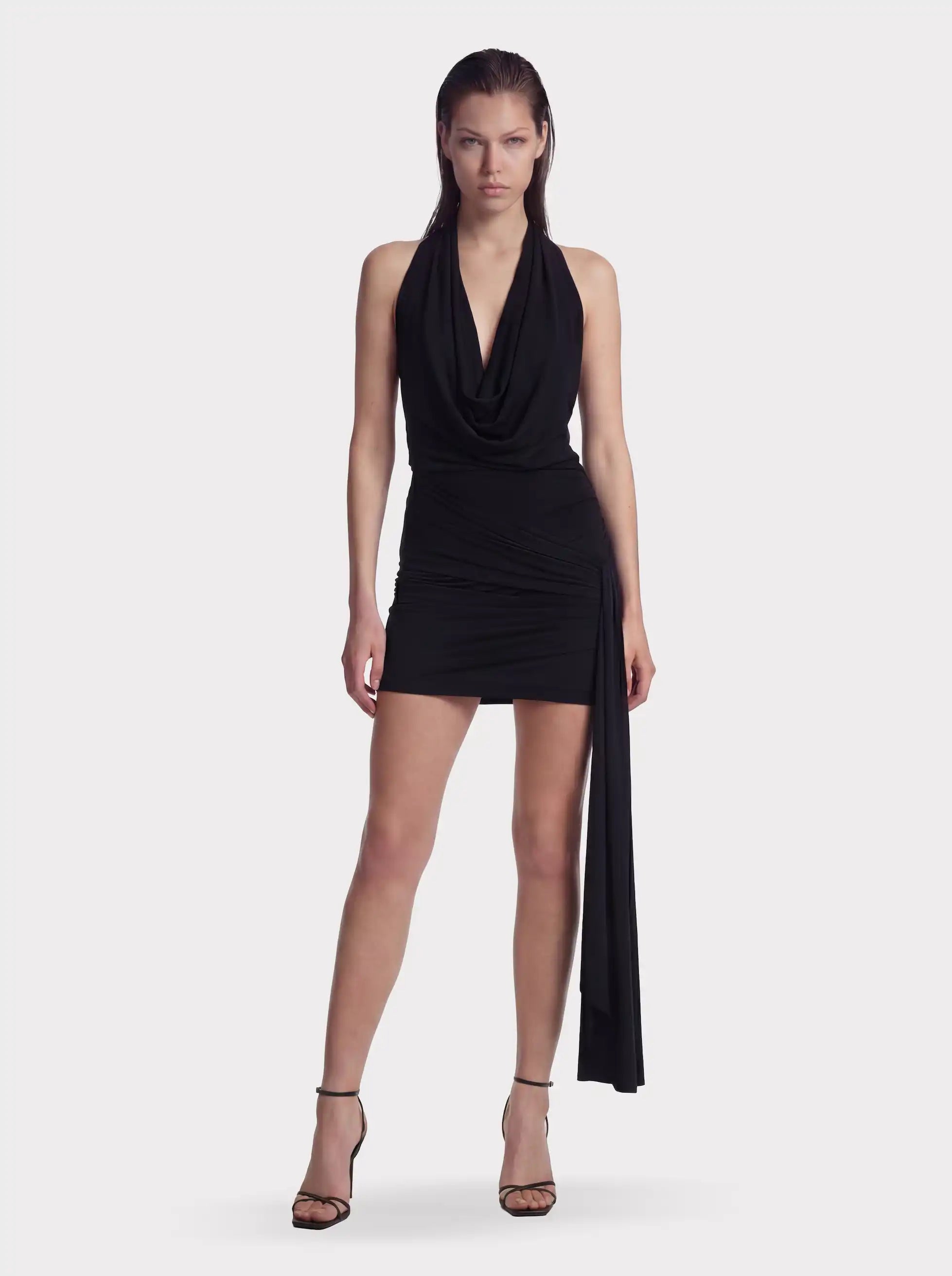 Sculptural Black Mini