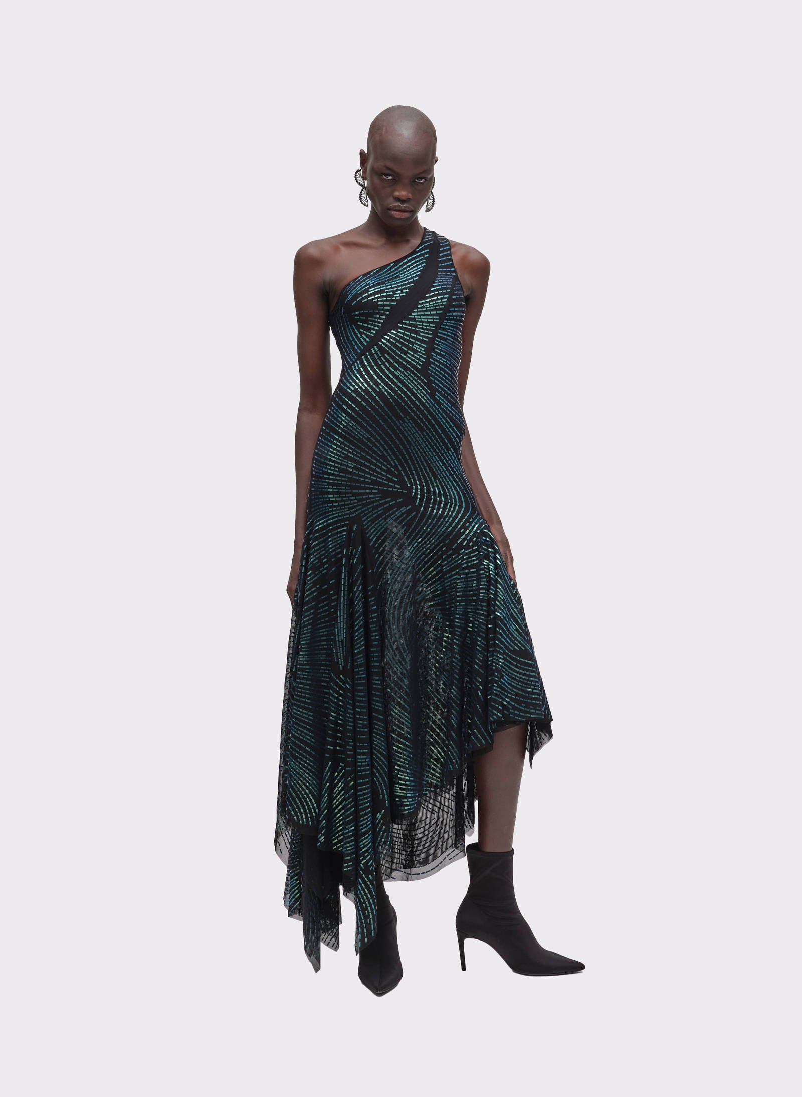 Lustrous Fitted Gown