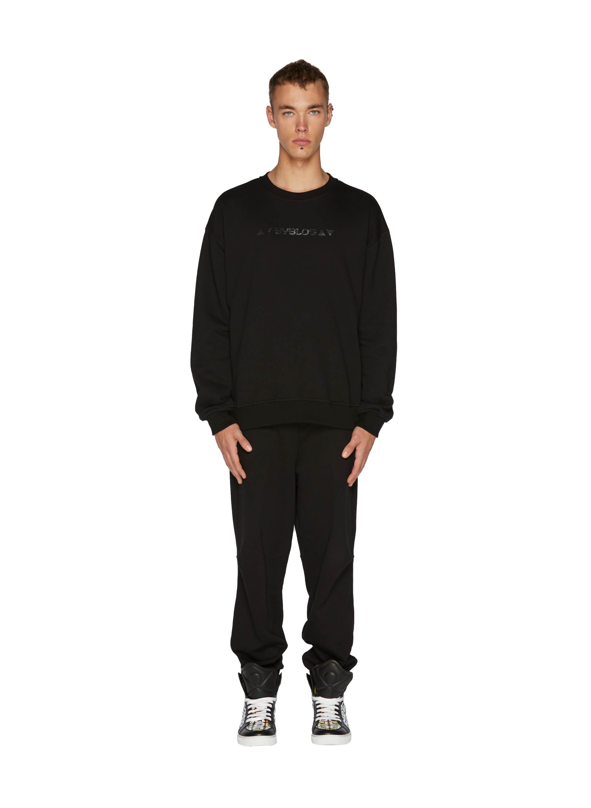 CREWNECK LOGO JUMPER