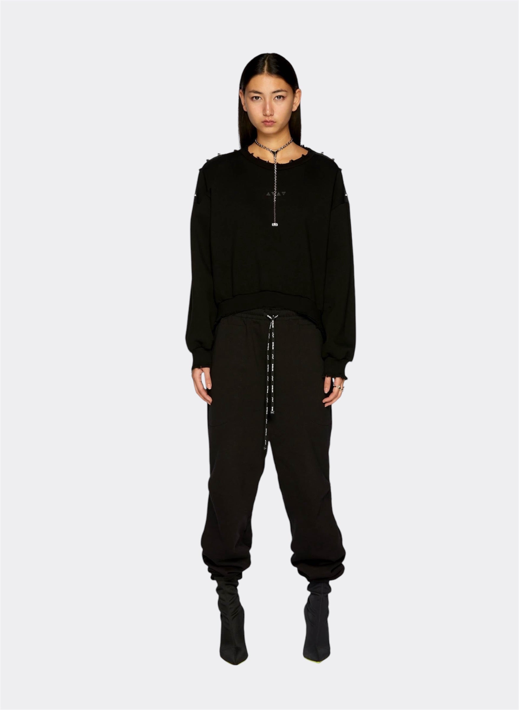 Studded Crewneck Jumper