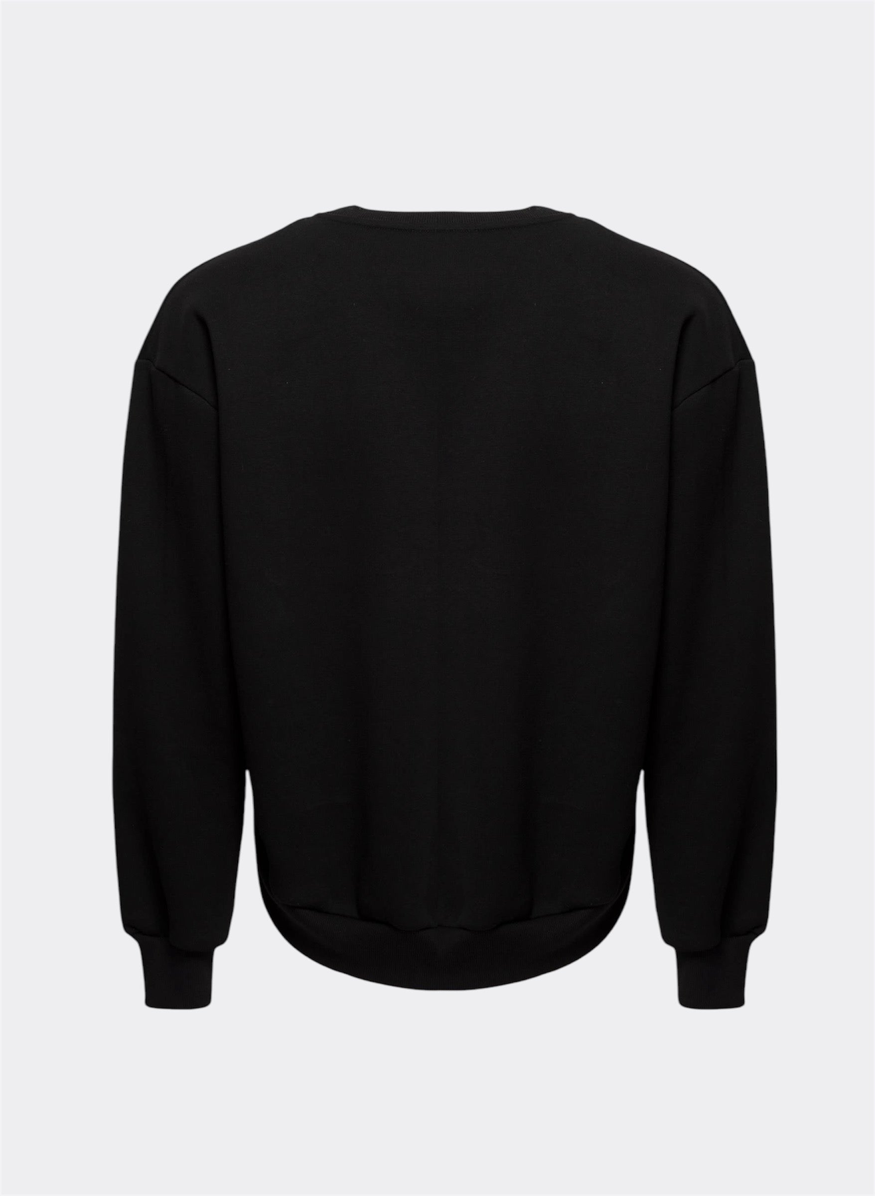 Strass Logo Crop Jumper