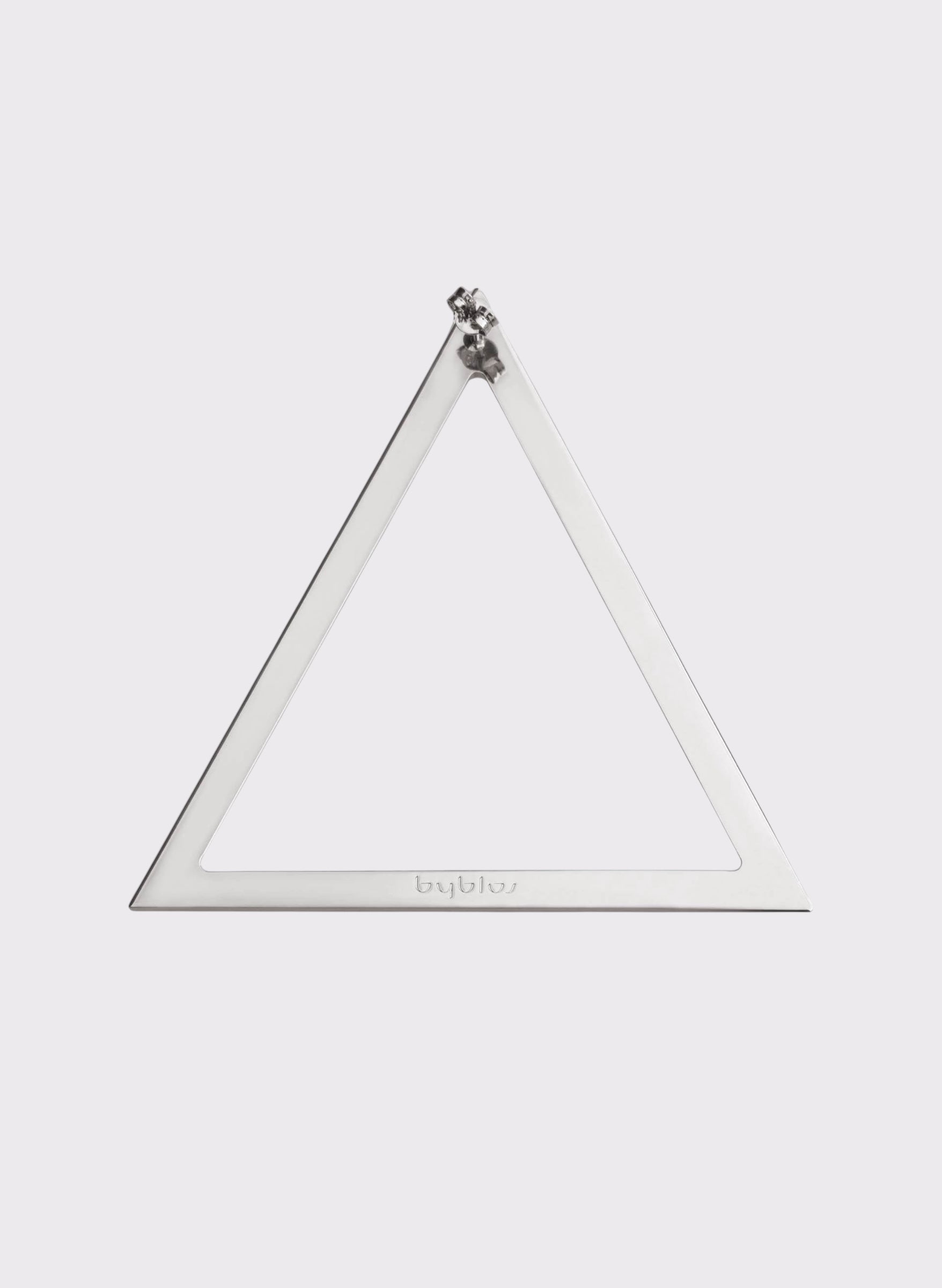 Maxi Triangle Drop Earrings