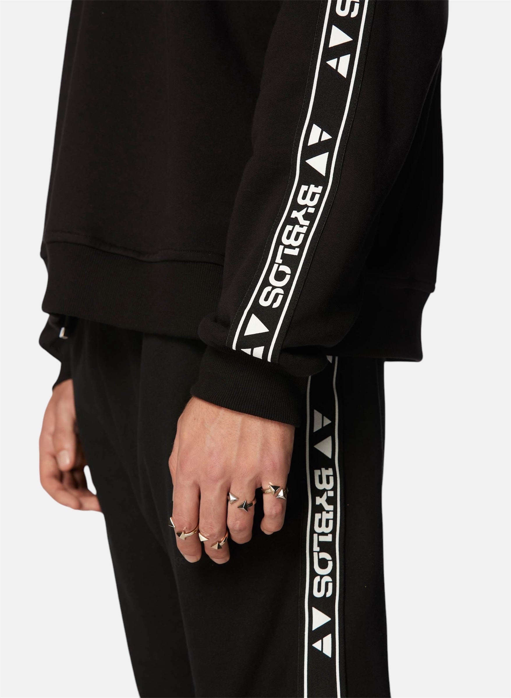 Logo Track Crewneck Jumper