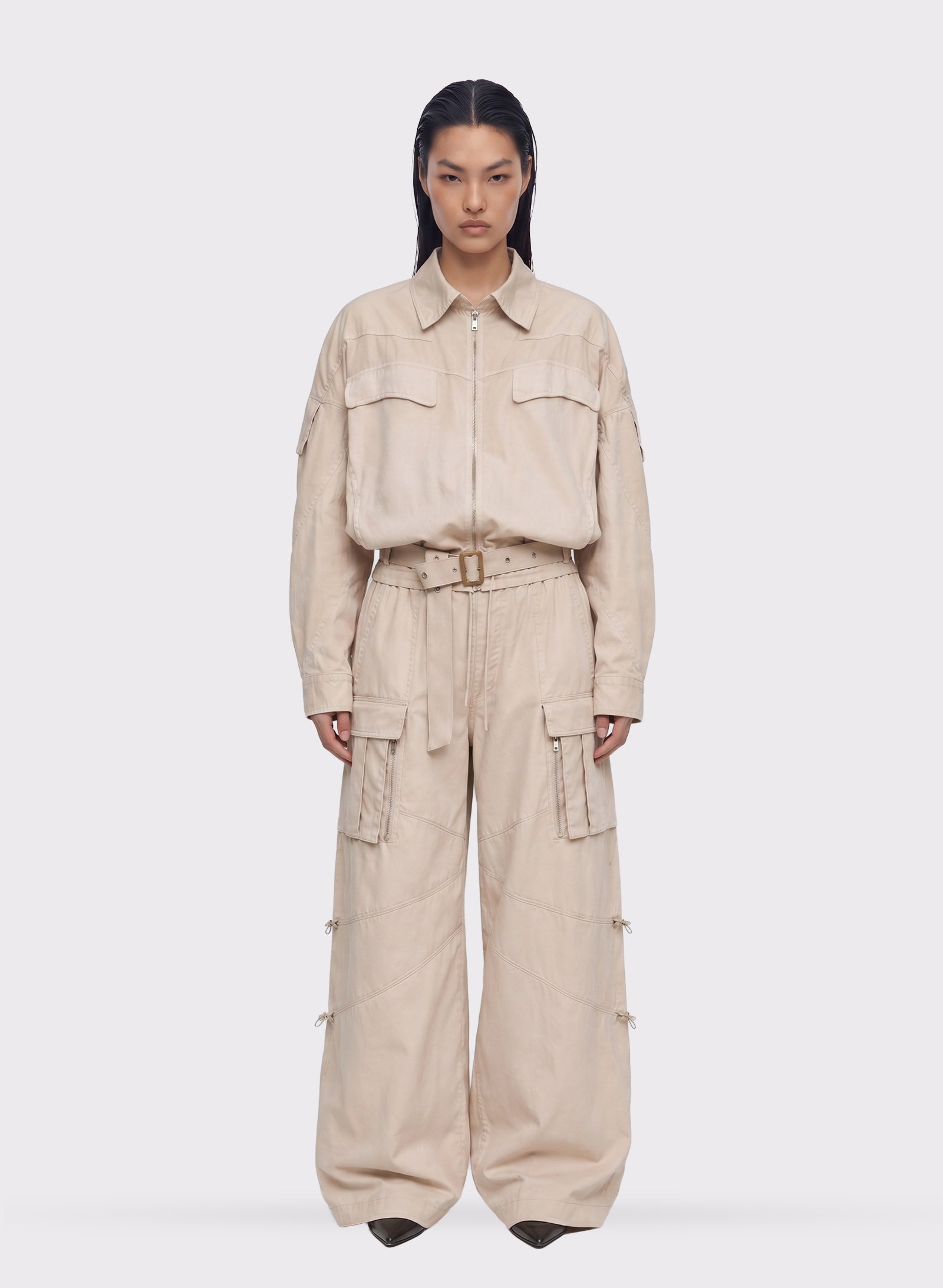 Byblos Tech Cargo in beige