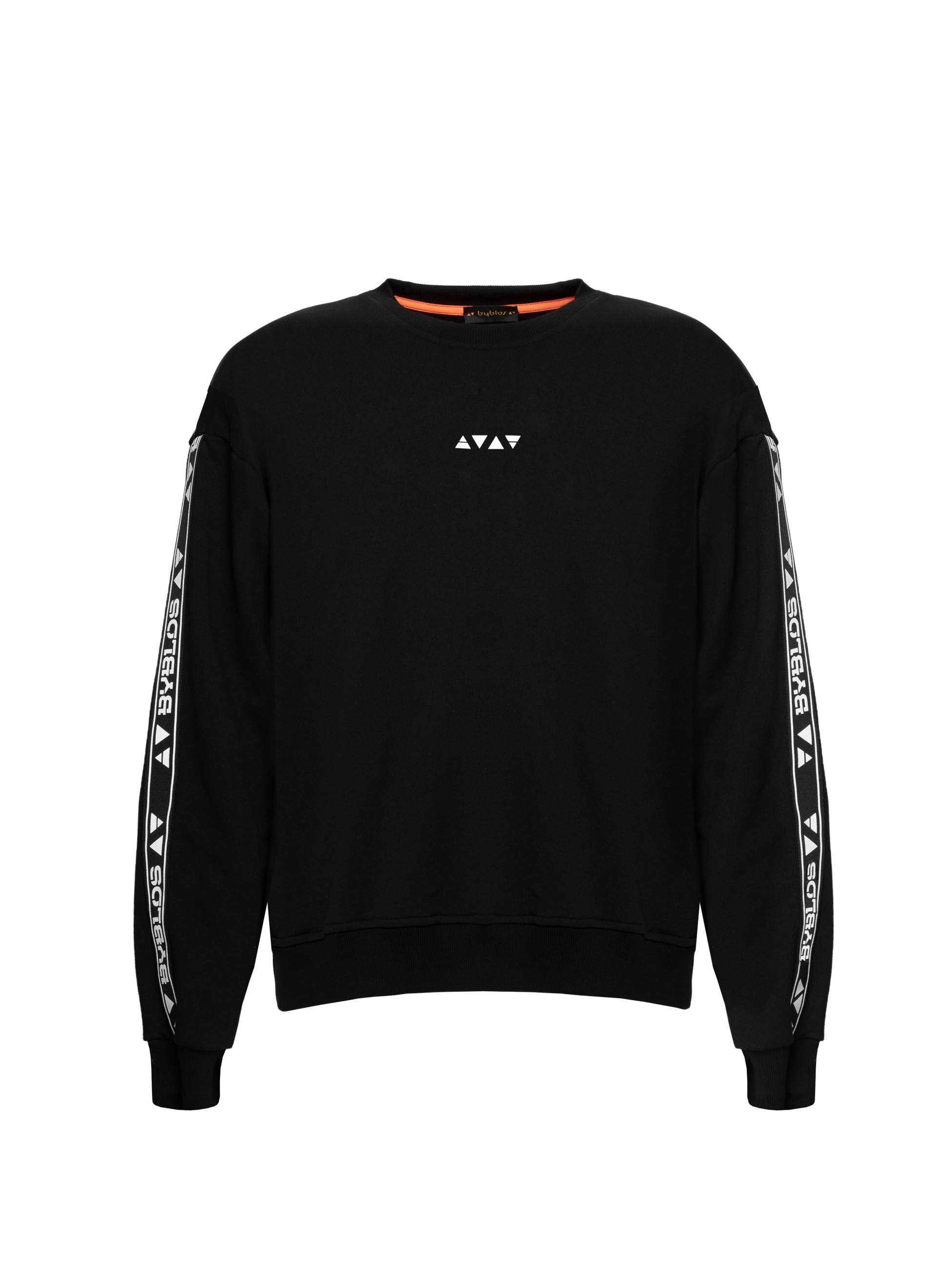 LOGO TRACK CREWNECK JUMPER