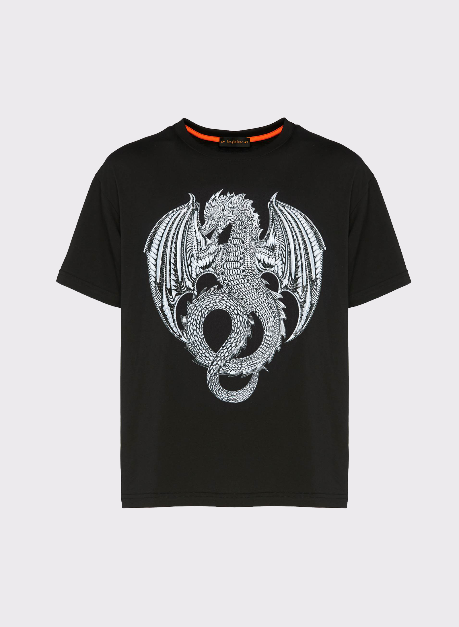 Byblos Lover Tee Dragon in black - front view